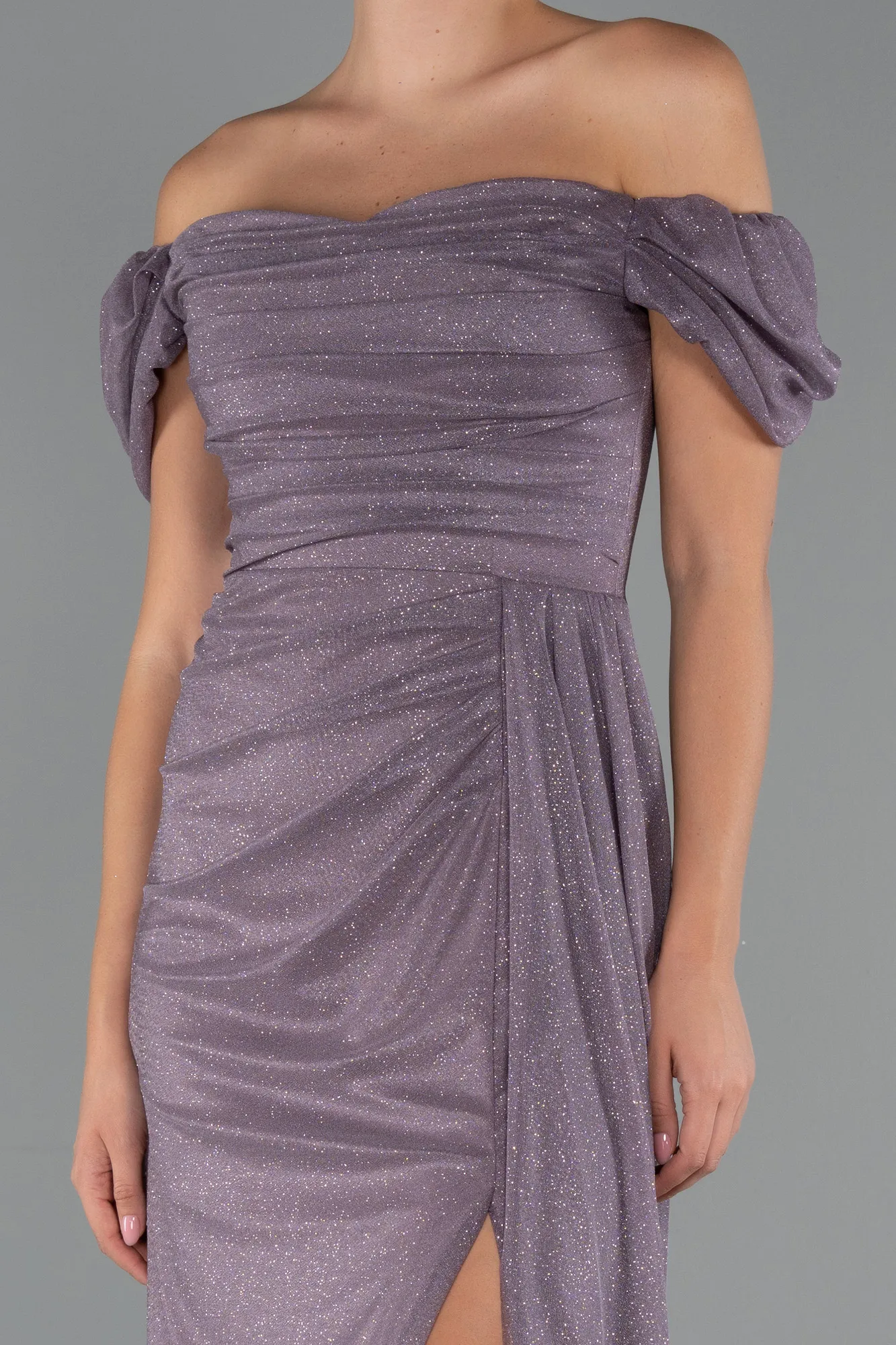 Lavender-Long Evening Dress ABU5250