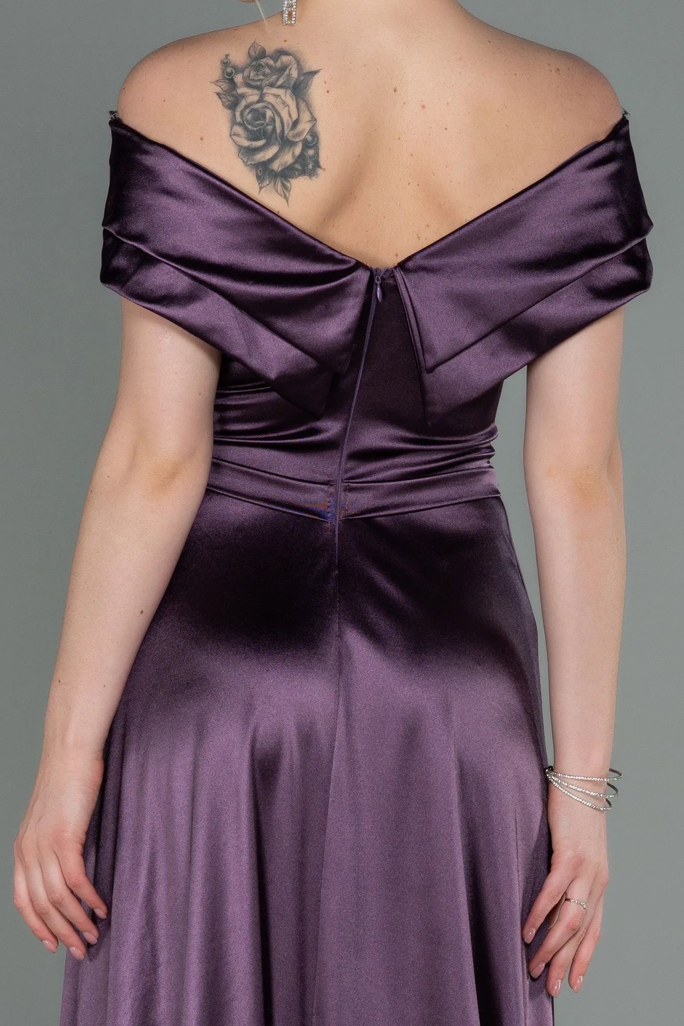 Lavender-Long Prom Gown ABU3157