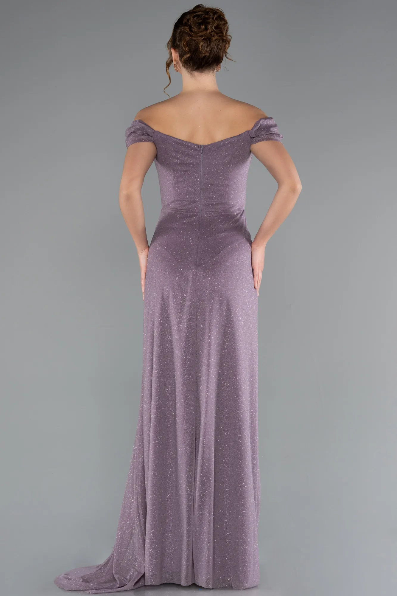 Lavender-Long Prom Gown ABU3472