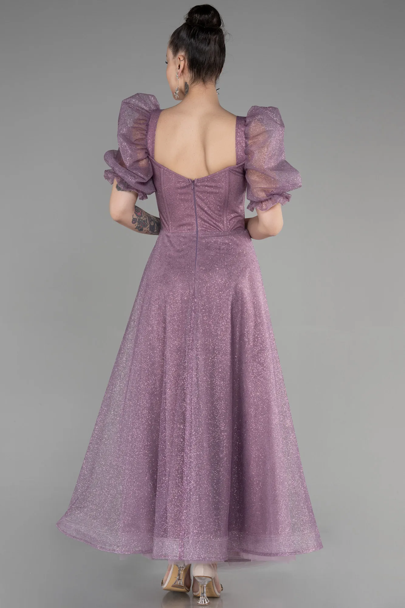 Lavender-Midi Evening Dress ABK1947