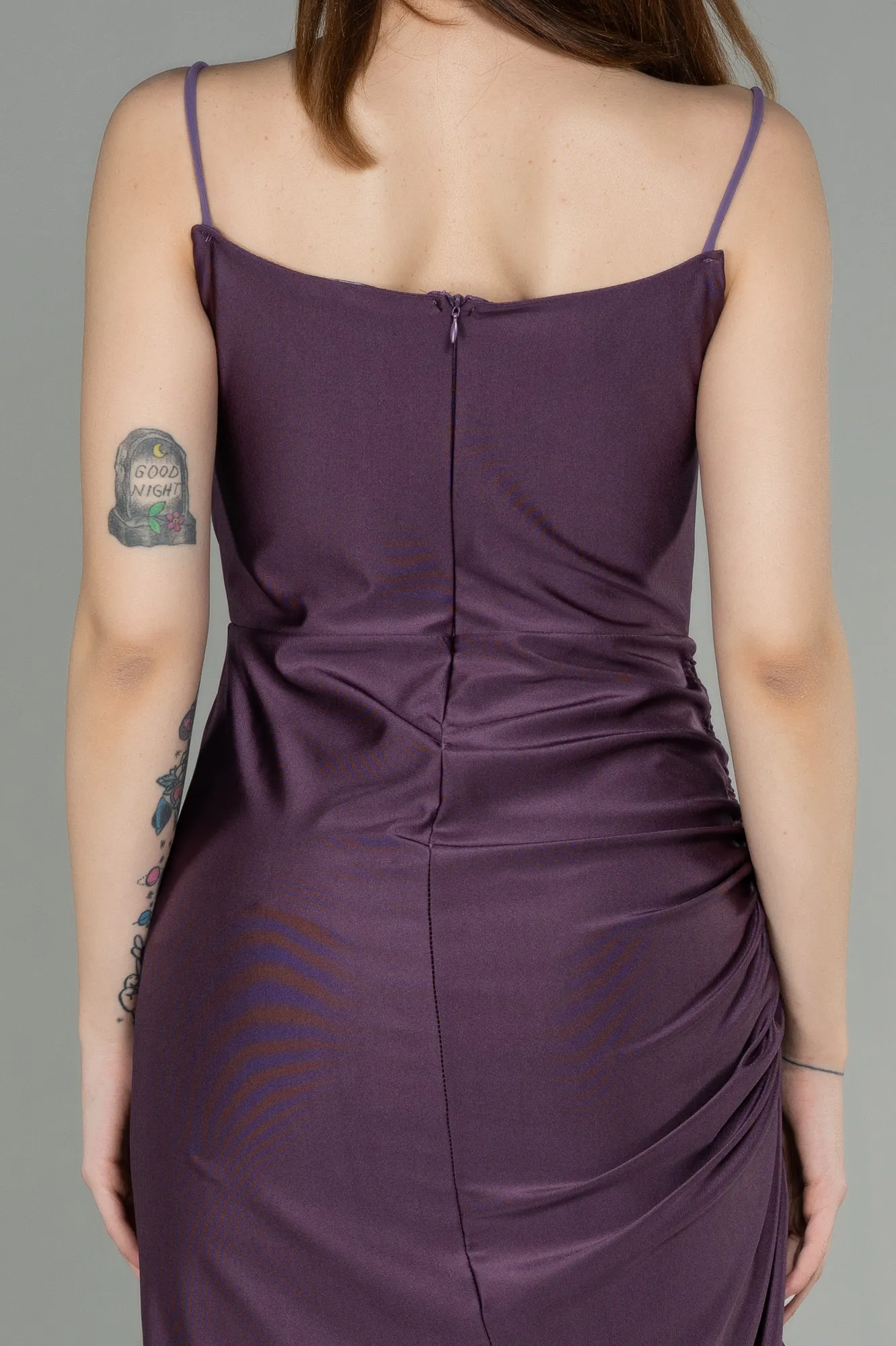 Lavender-Midi Night Dress ABK1900