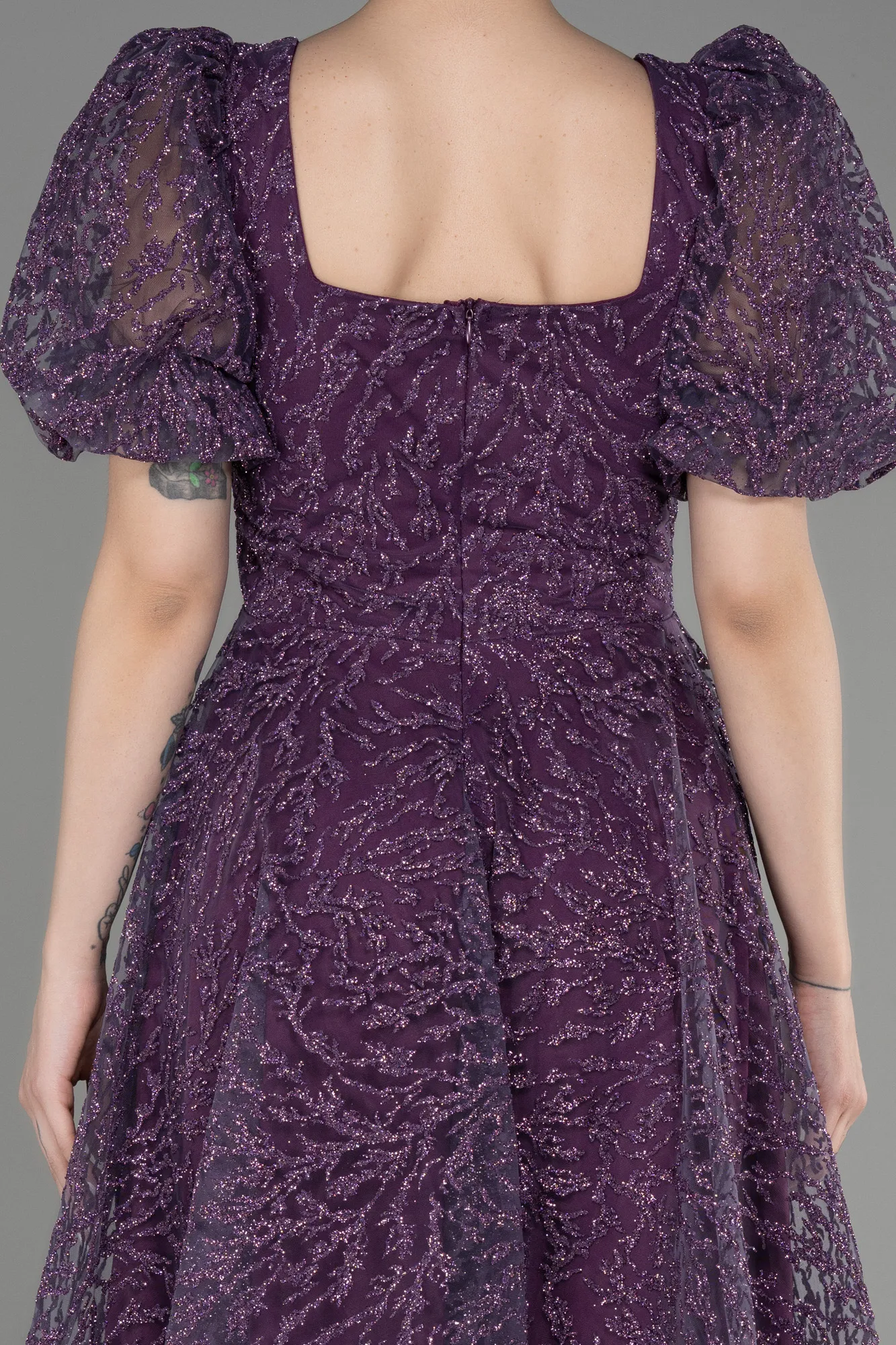 Lavender-Midi Party Dress ABK1976