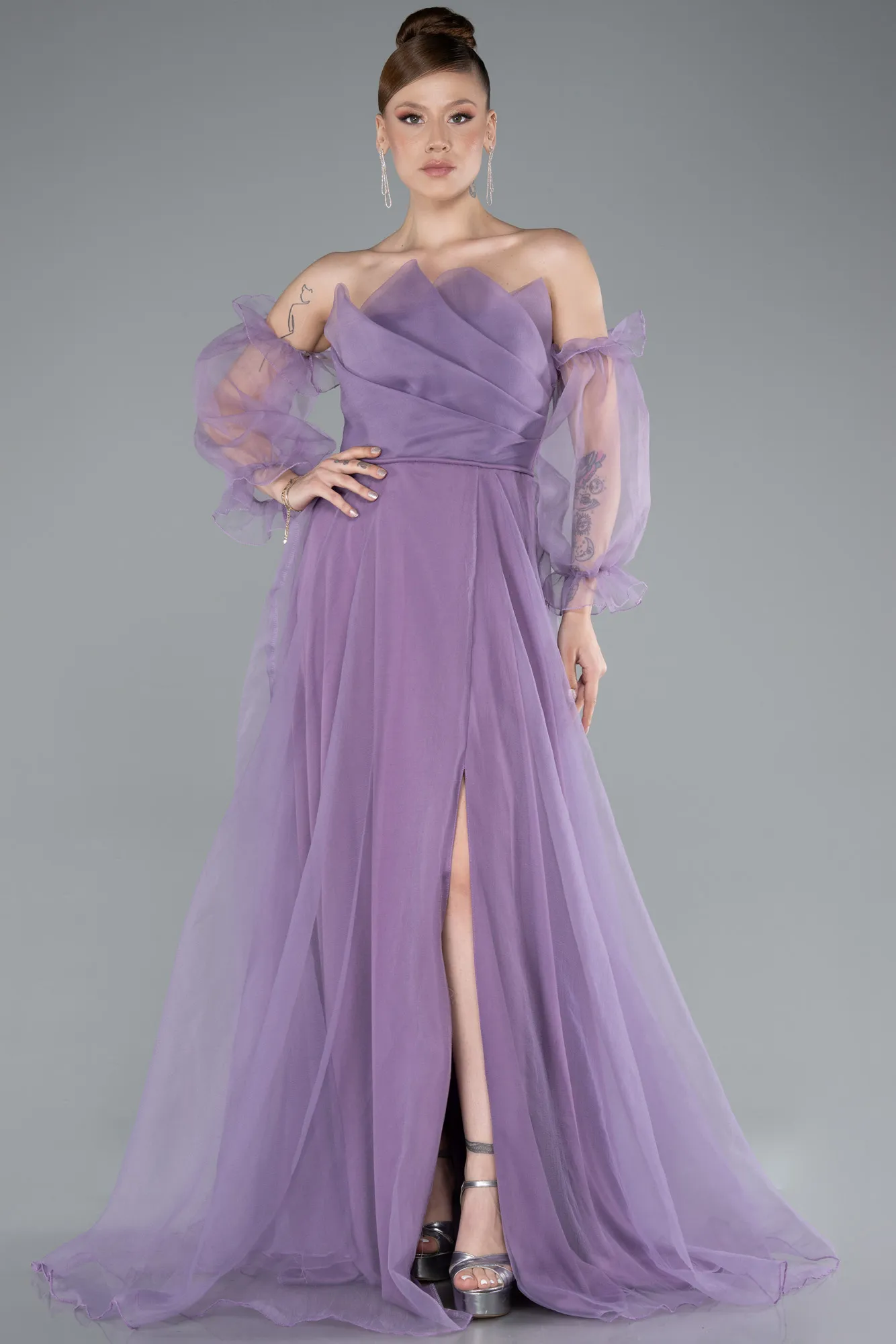 Lila-Long Evening Dress ABU2076