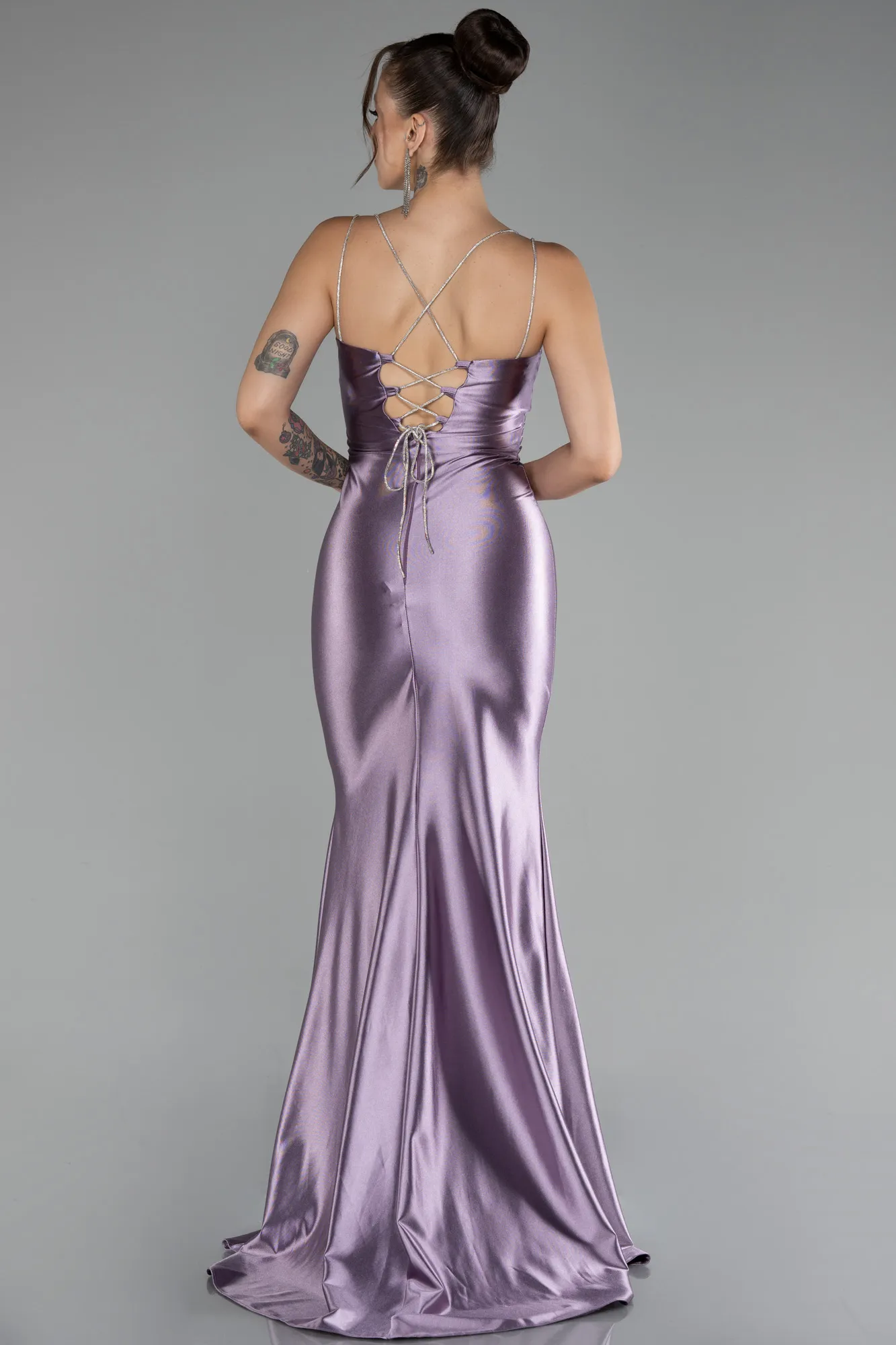 Lila-Long Mermaid Evening Gown ABU3575