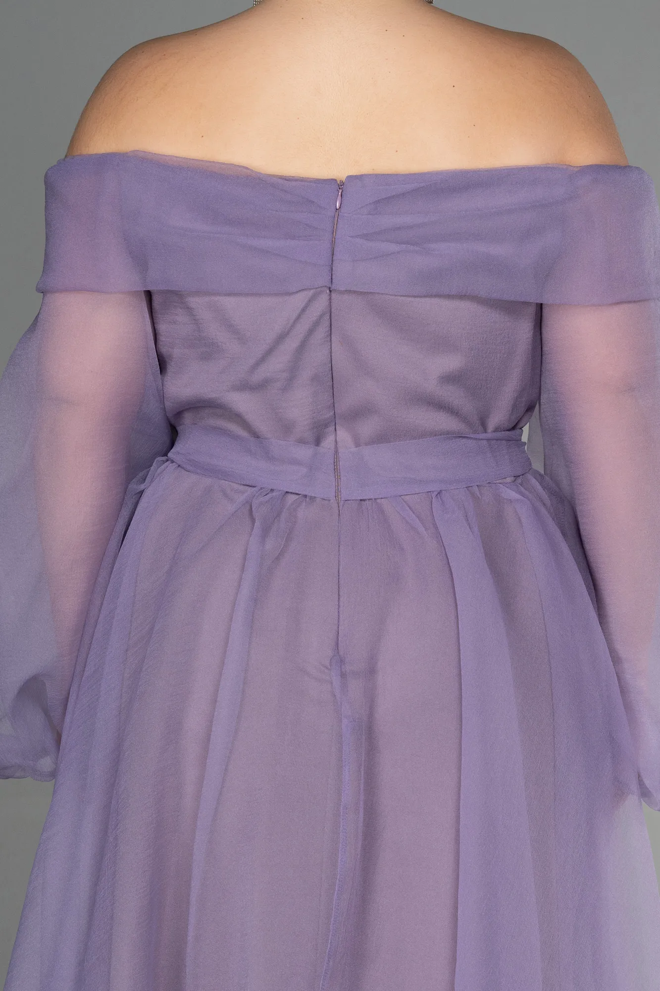 Lila-Long Oversized Evening Dress ABU1535