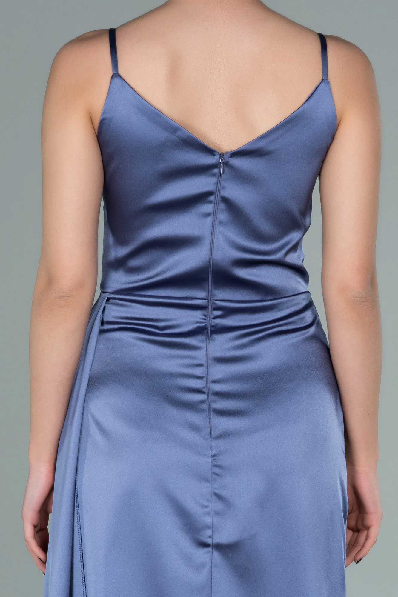 Lila-Long Satin Prom Gown ABU2273