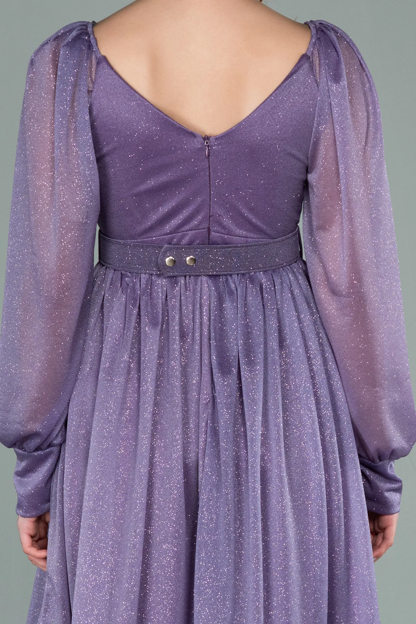 Lila-Midi Invitation Dress ABK1227