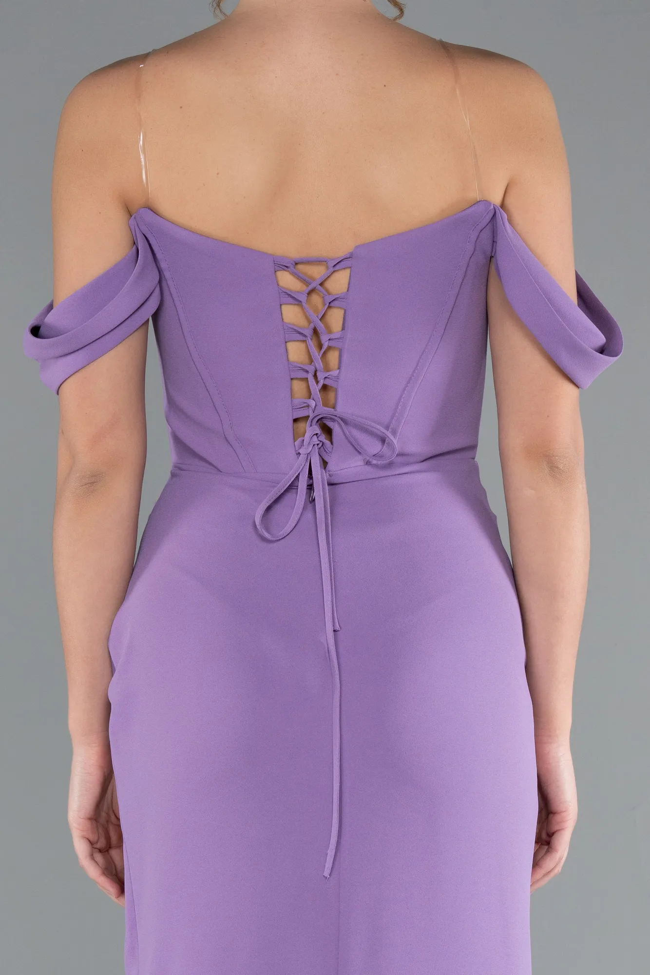 Lilac-Long Evening Dress ABU5016