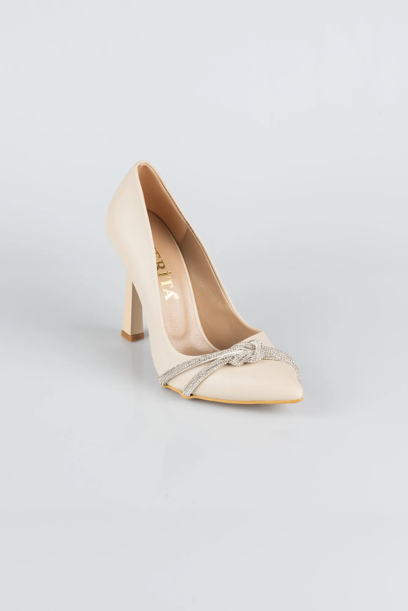 Mink-Leather Stiletto ABD1097