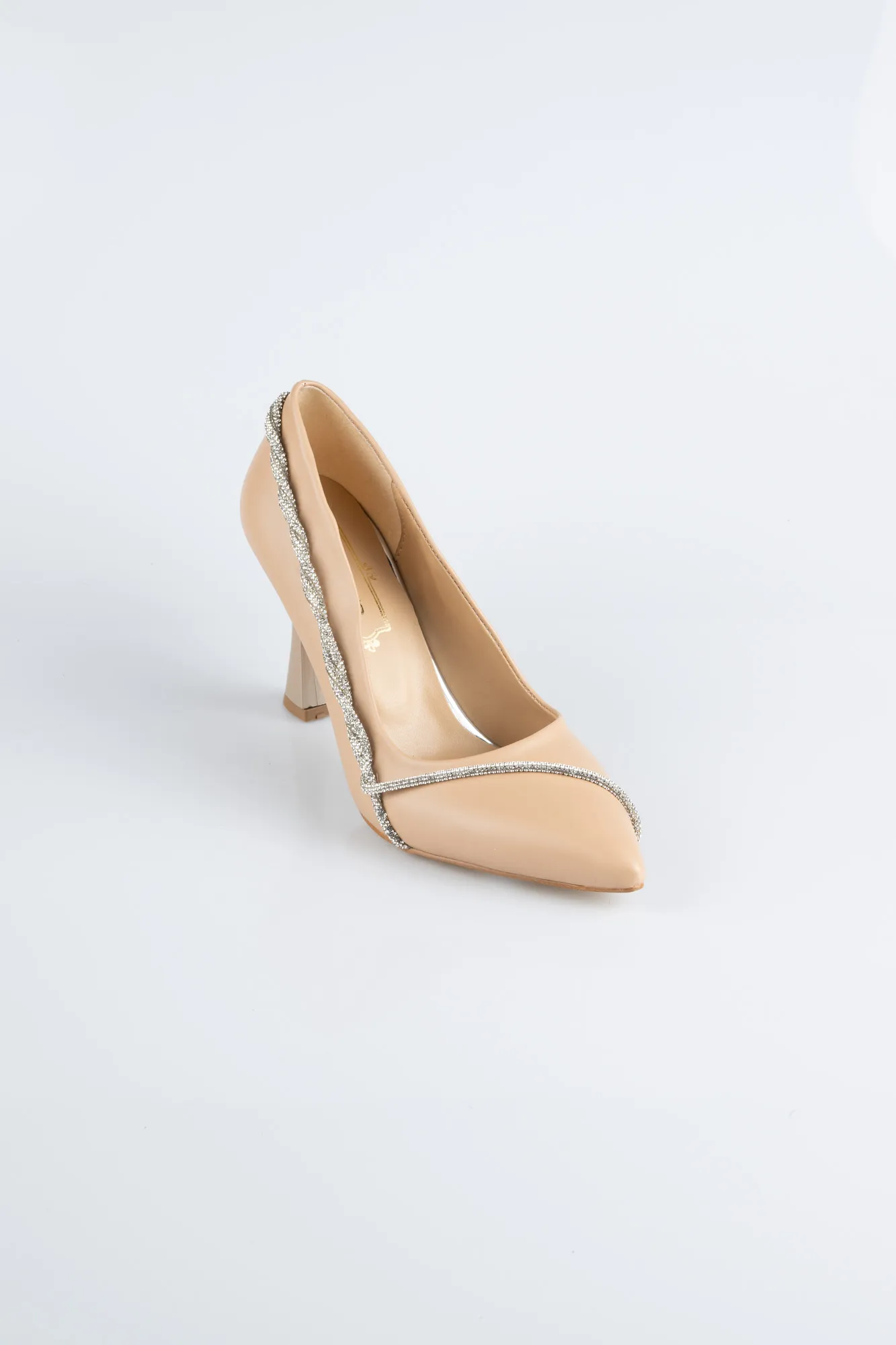 Mink-Leather Stiletto MJD5158