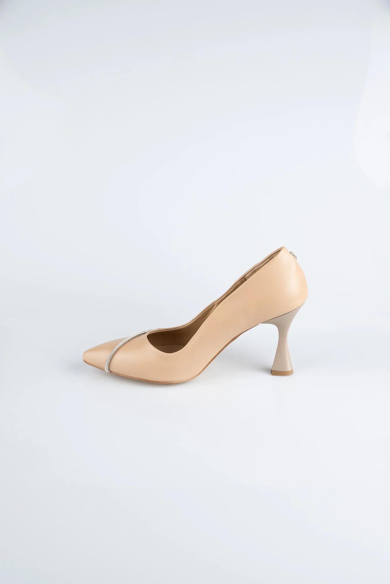 Mink-Leather Stiletto MJD5158