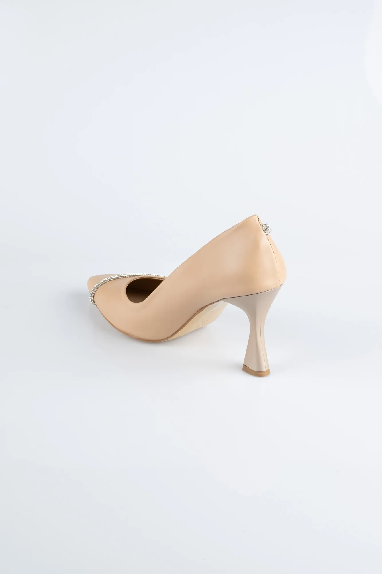 Mink-Leather Stiletto MJD5158