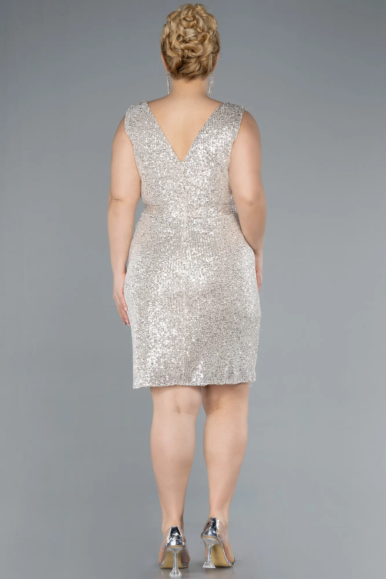 Mink-Long Cocktail Dress ABU4627