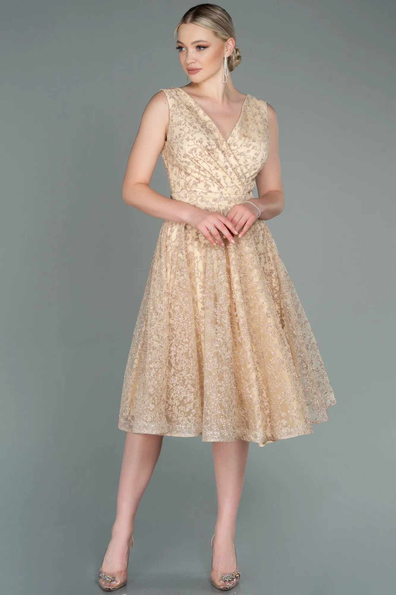 Mink-Midi Night Dress ABK1794