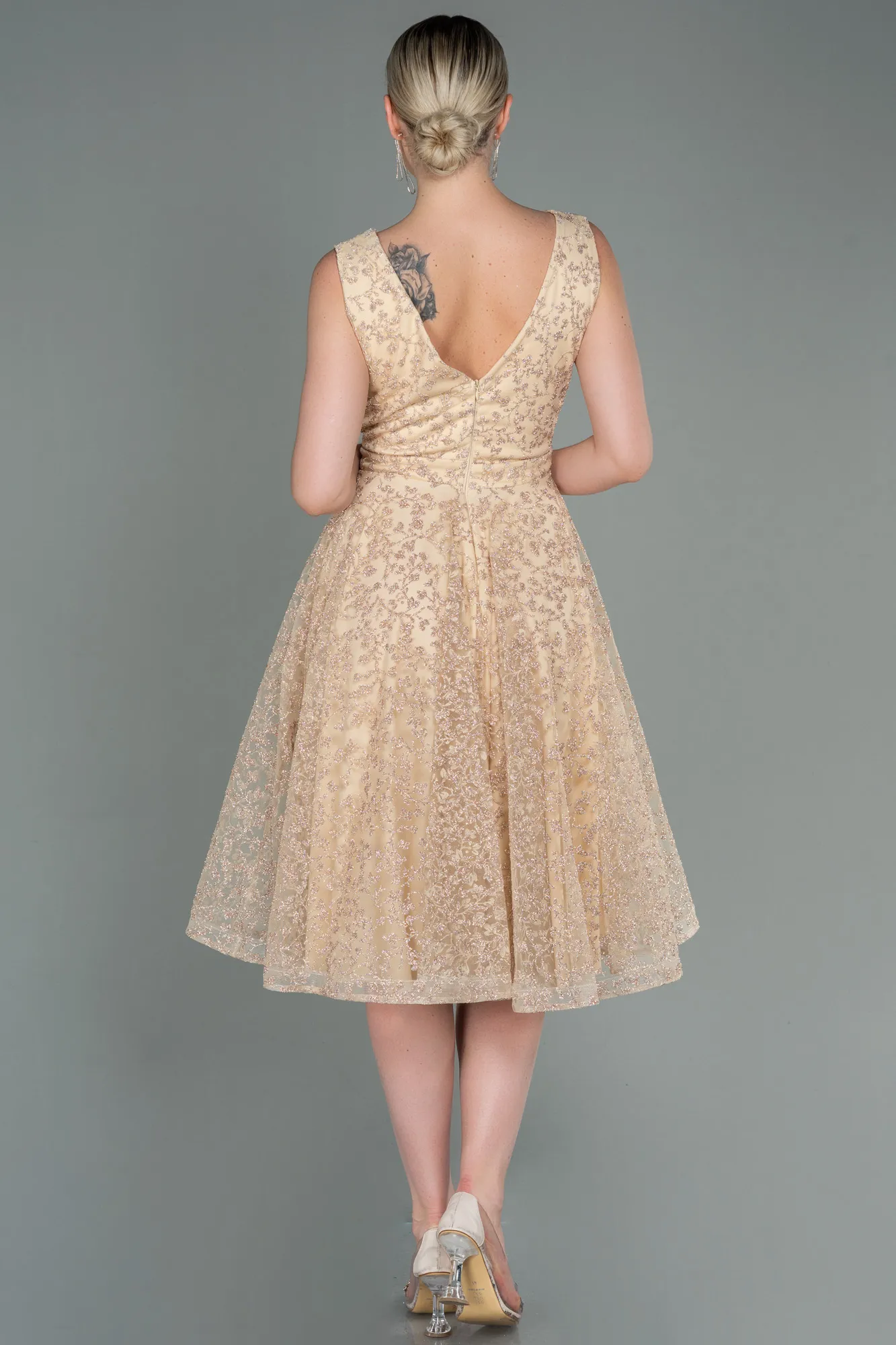 Mink-Midi Night Dress ABK1794