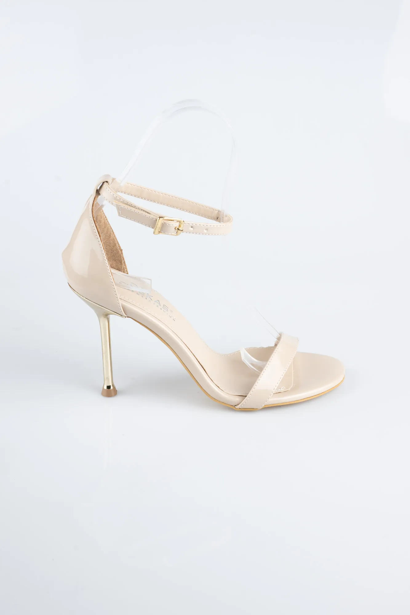 Mink-Patent Leather Evening Shoe ABR1157