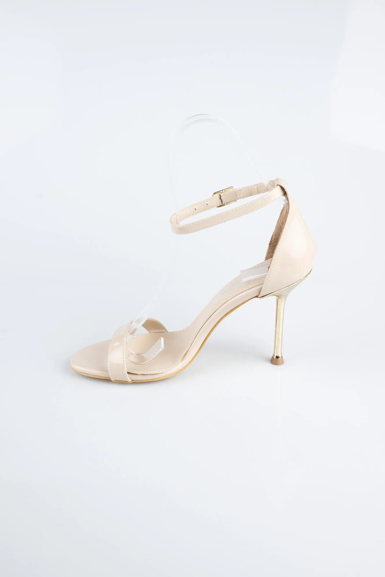 Mink-Patent Leather Evening Shoe ABR1157