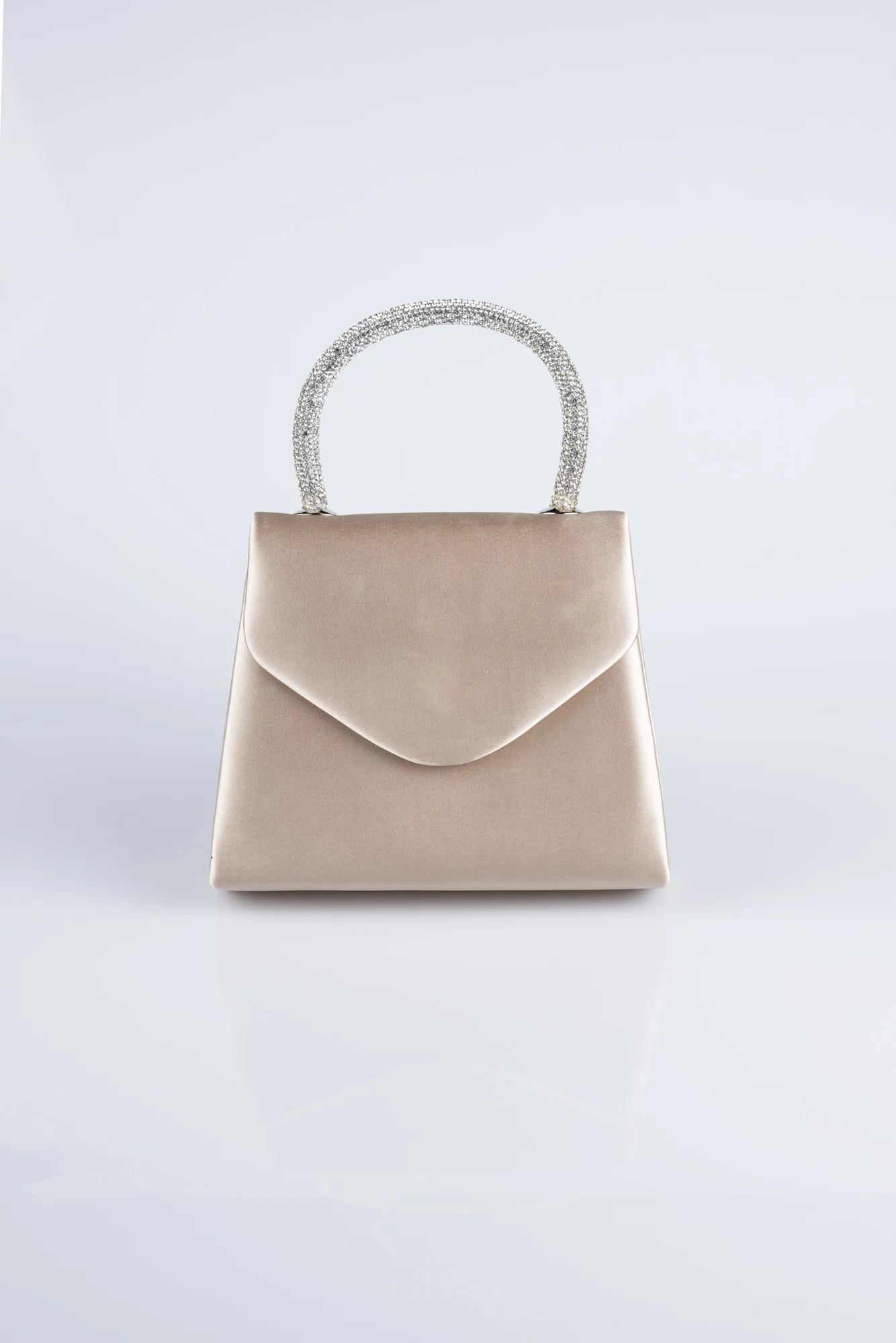 Mink-Satin Box Bag V436