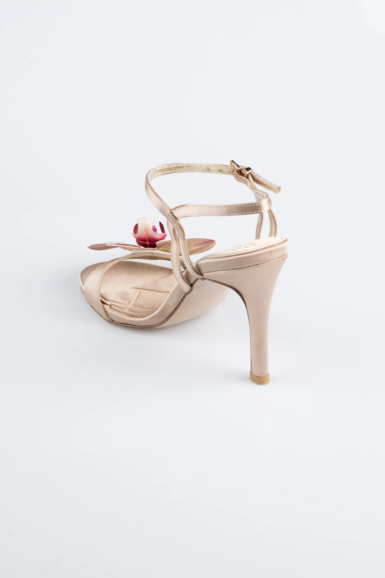 Mink-Satin Evening Shoe AB1151