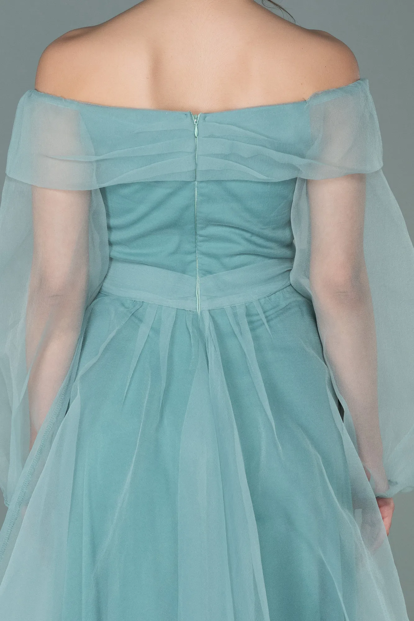 Mint-Long Engagement Dress ABU1468