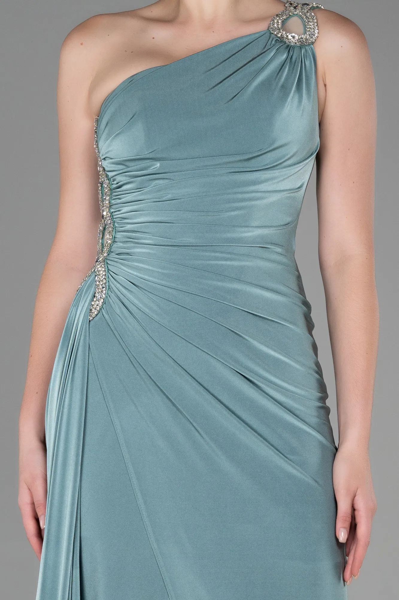 Mint-Long Evening Dress ABU2964