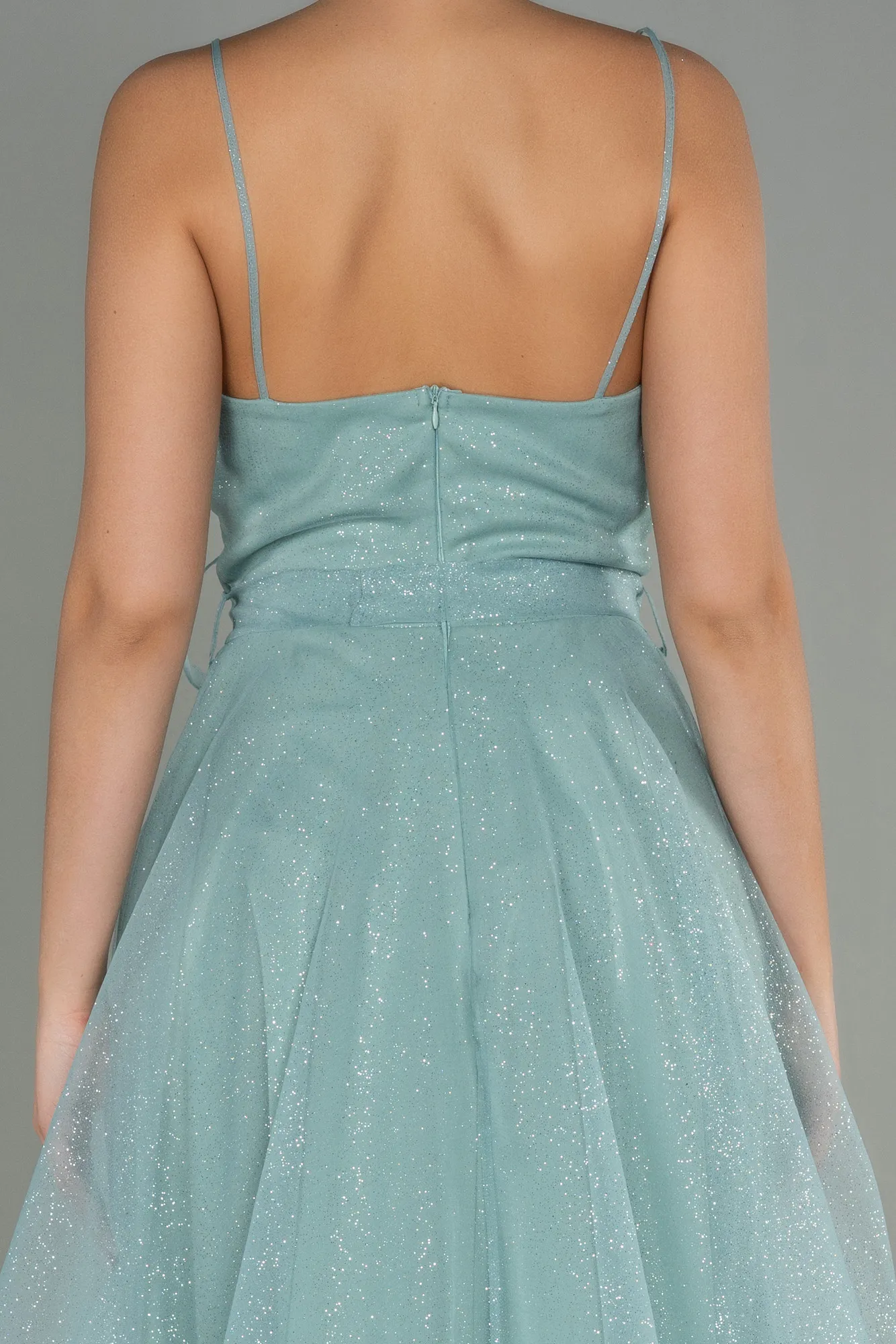 Mint-Long Evening Dress ABU3070