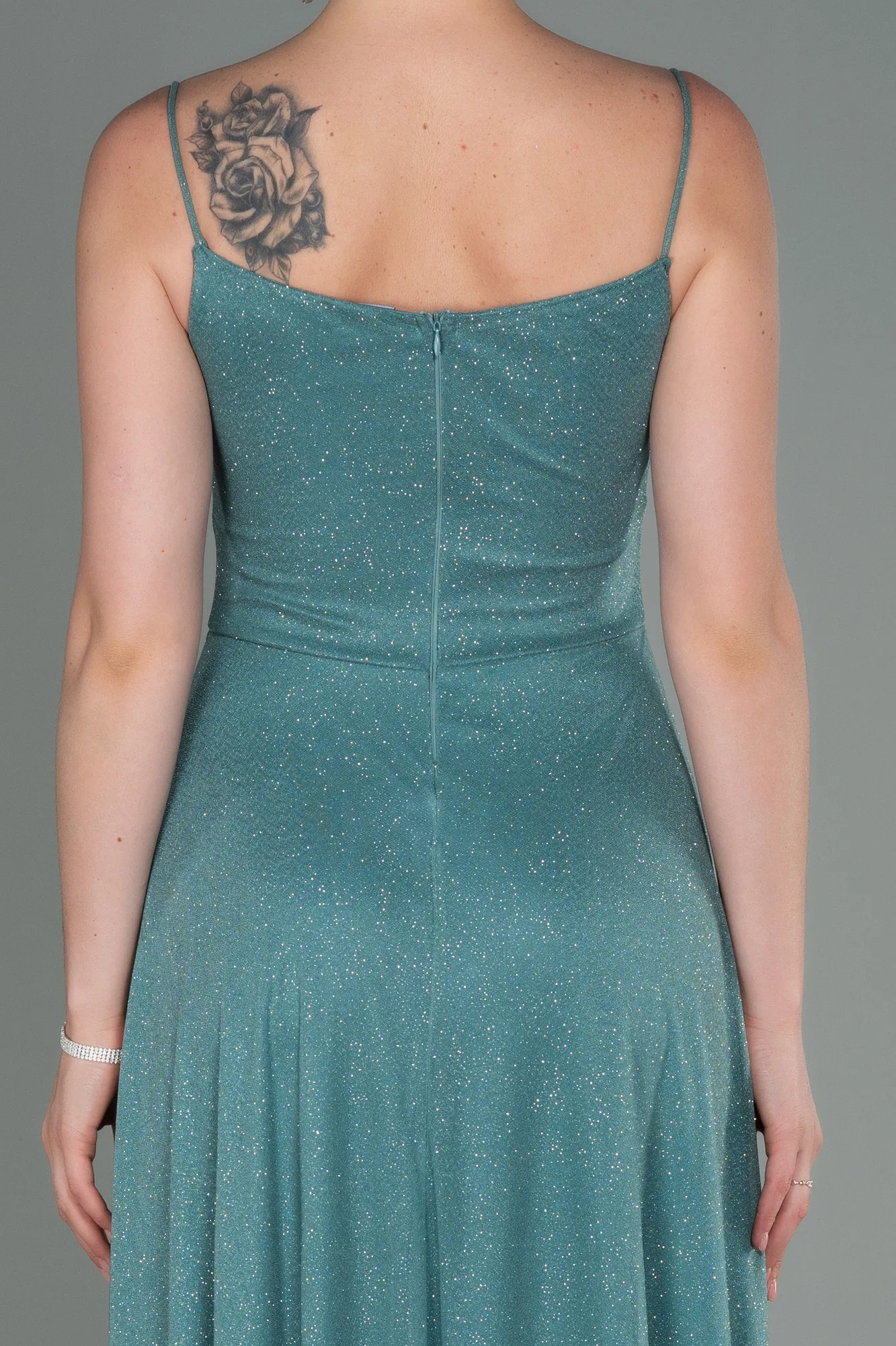 Mint-Long Prom Gown ABU3195