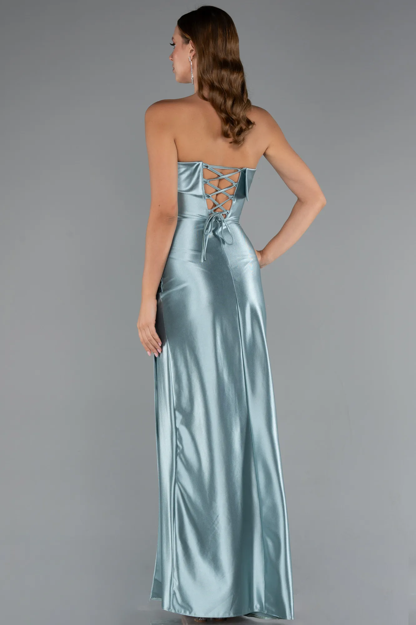 Mint-Long Prom Gown ABU4944