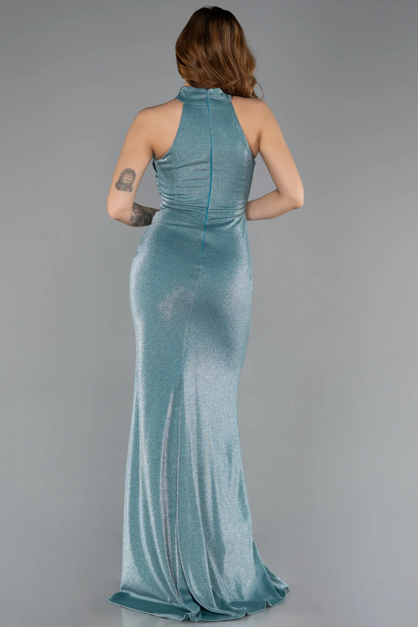 Mint-Long Prom Gown ABU5368