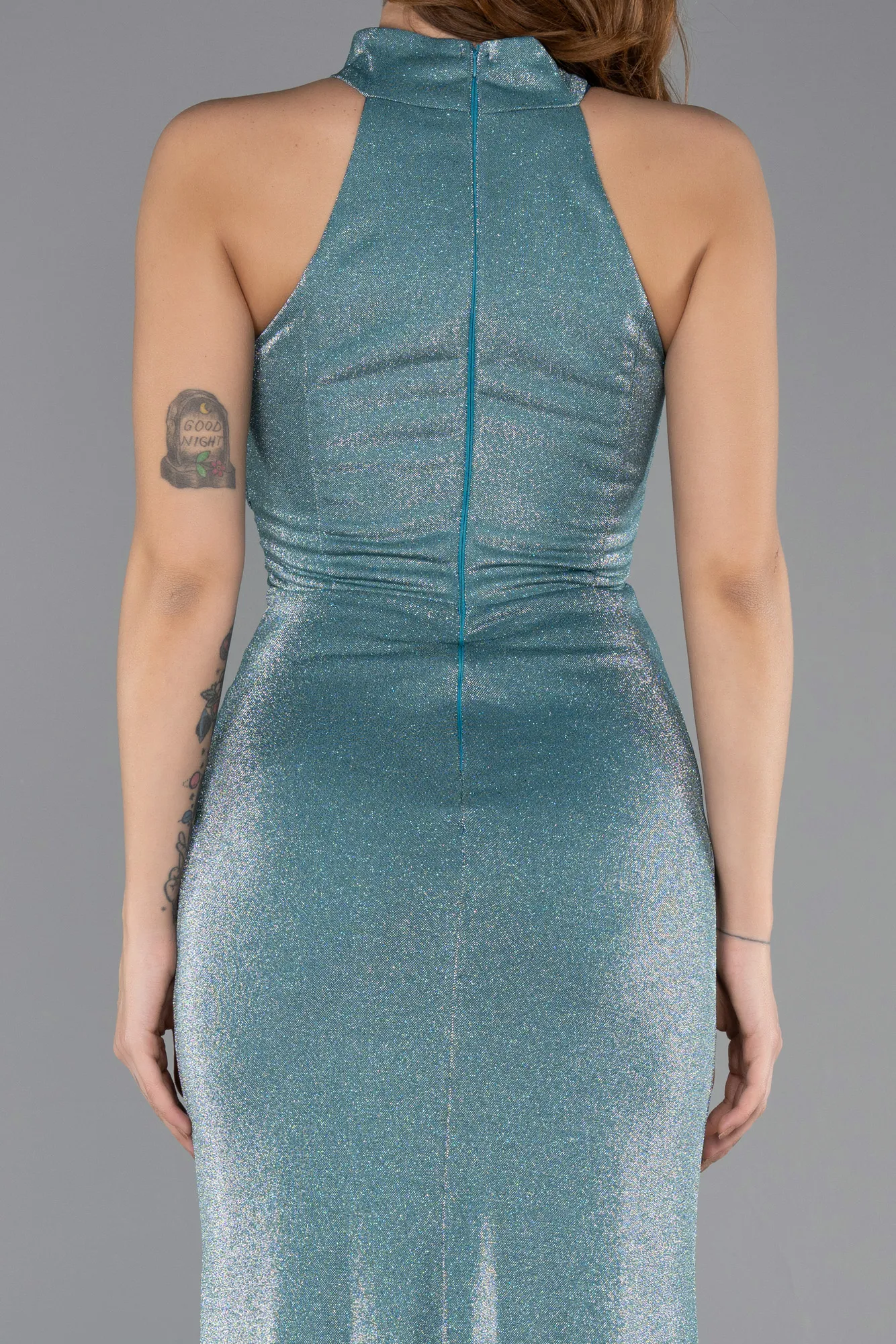 Mint-Long Prom Gown ABU5368