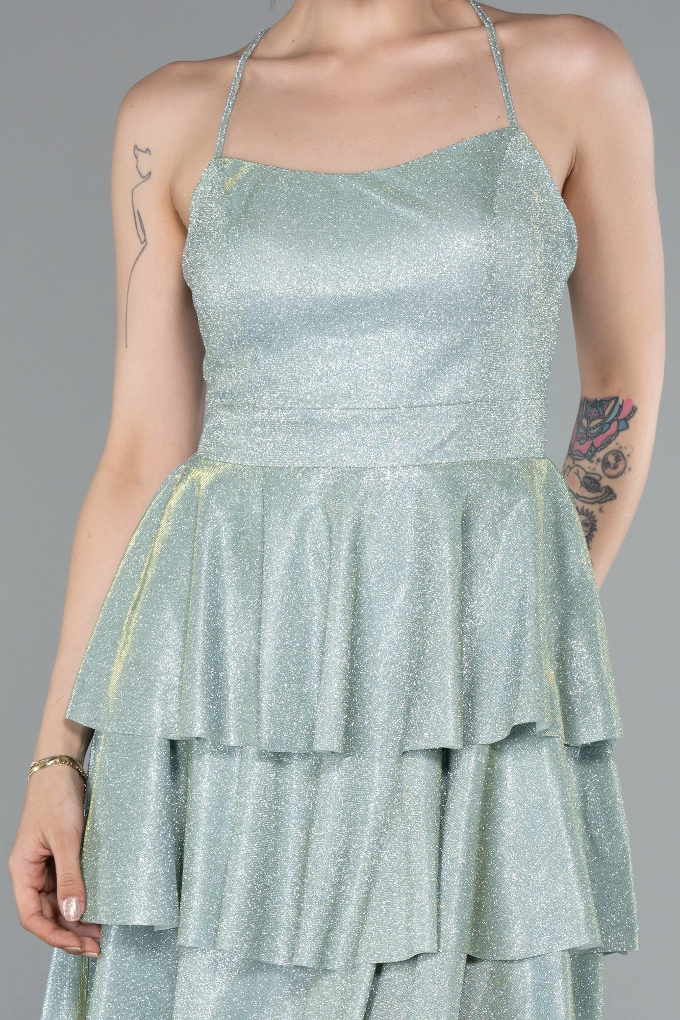 Mint-Short Cocktail Dress ABK2357