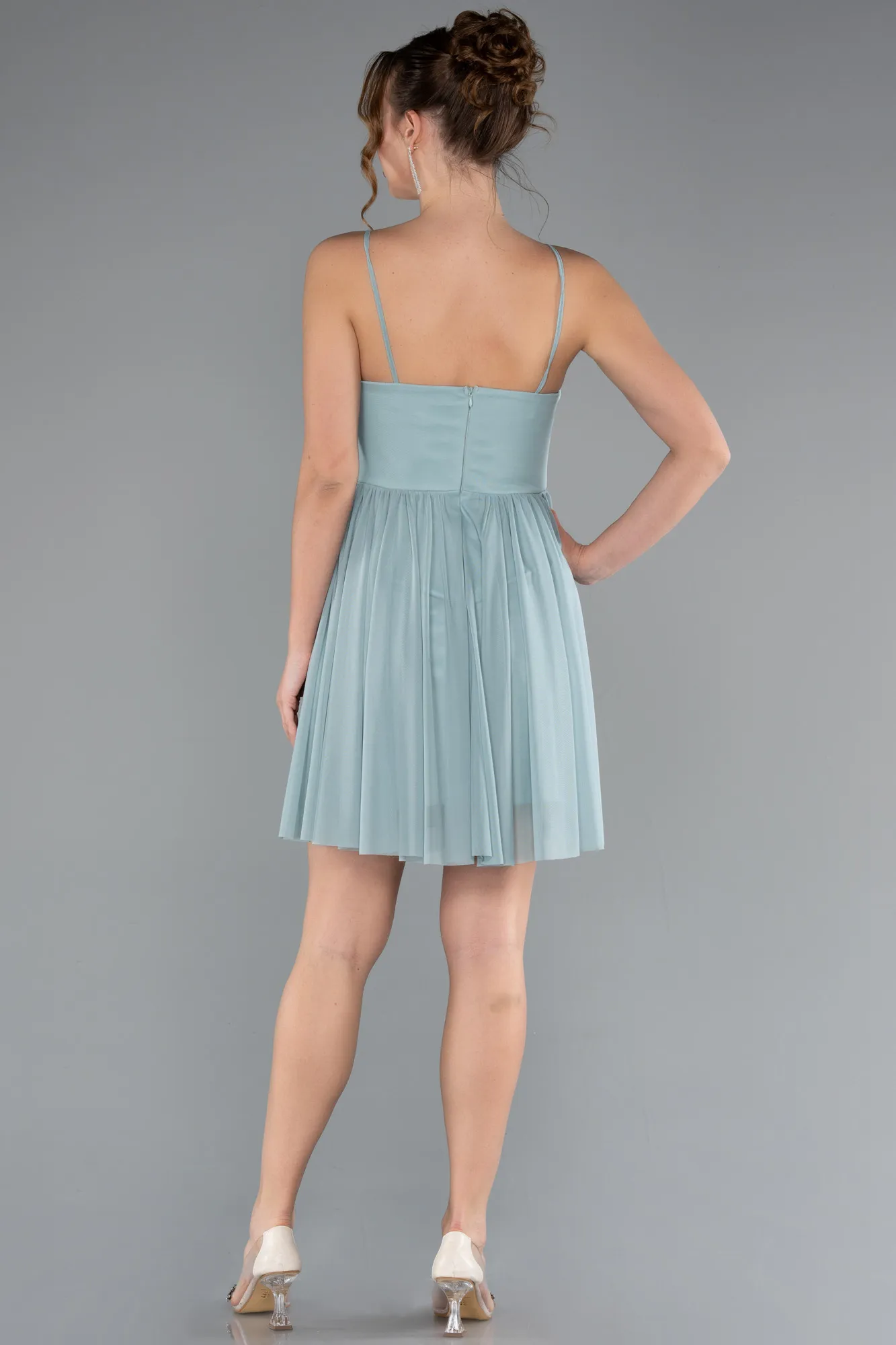 Mint-Short Cocktail Dress ABK2365