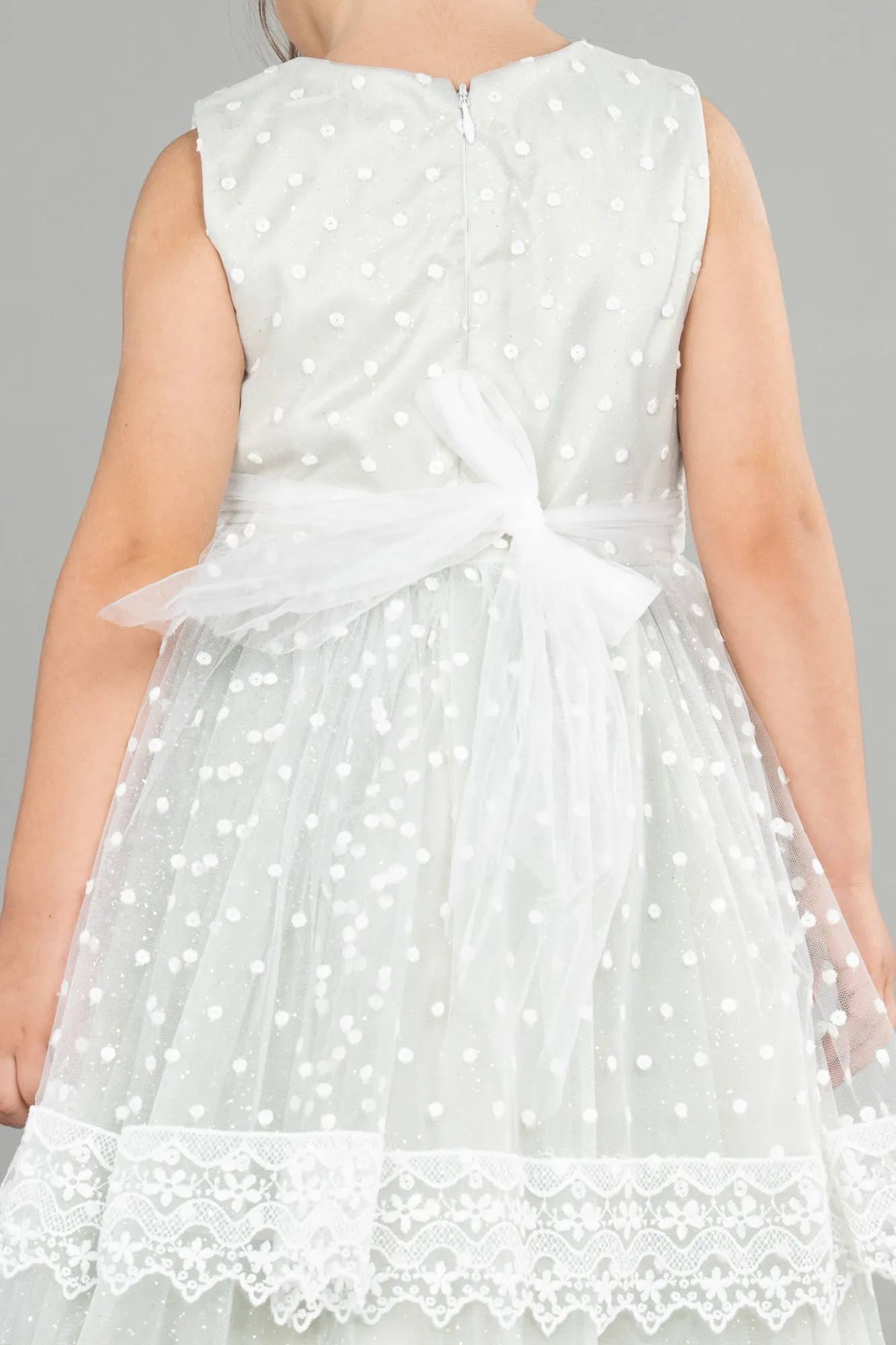 Mint-Short Girl Dress ABK1363