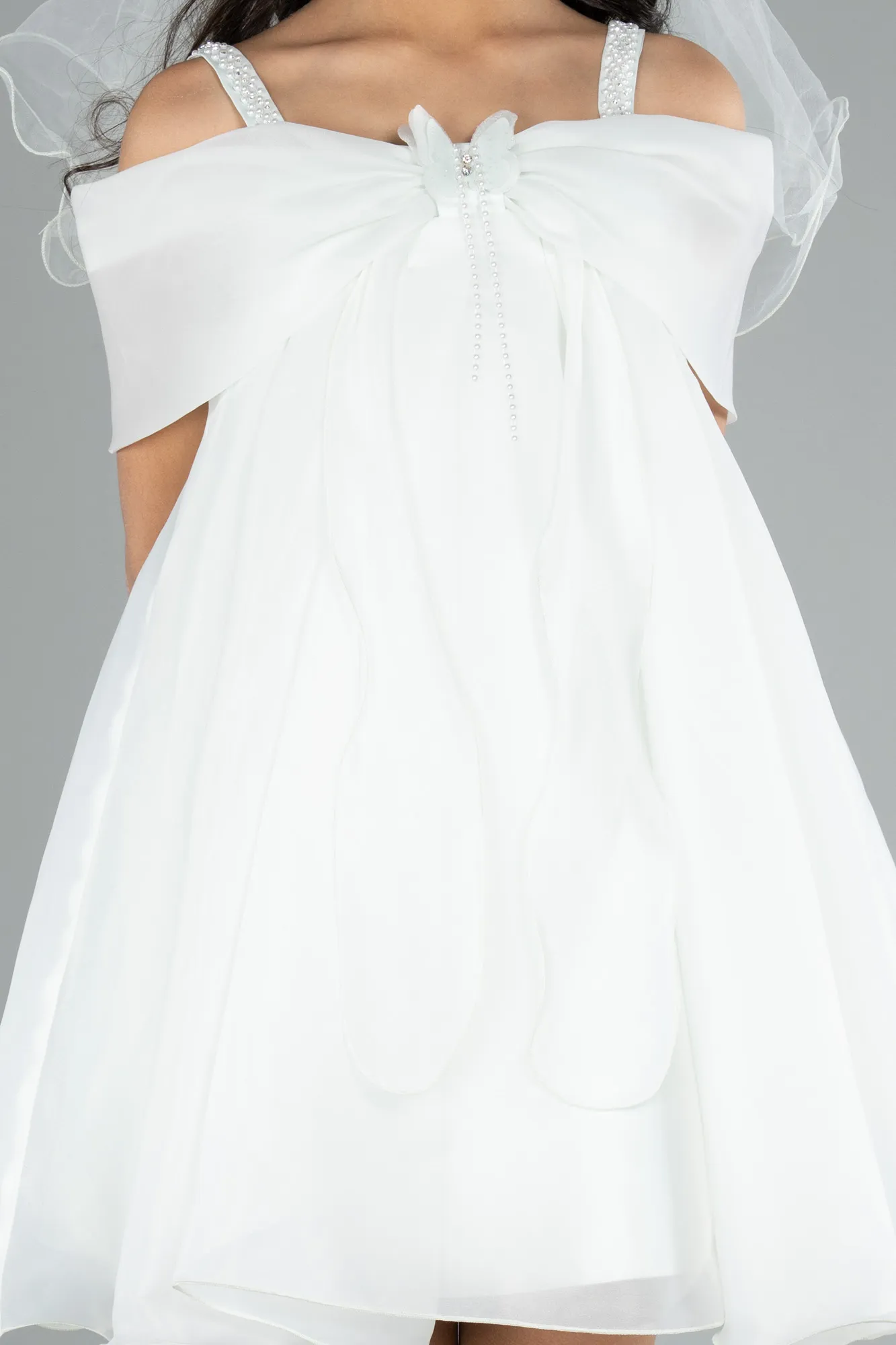 Mint-Short Girl Dress ABK2295