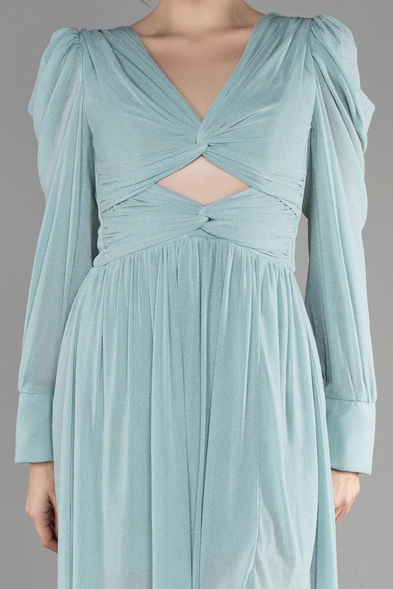 Mint-Short Invitation Dress ABK1839