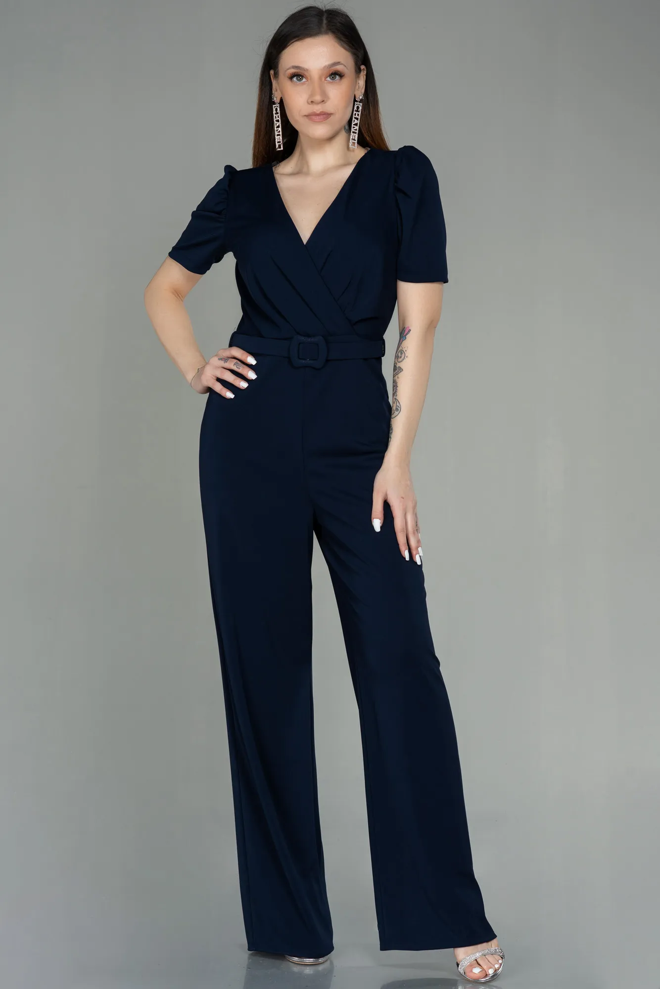 Navy Blue-Invitation Dress ABT097