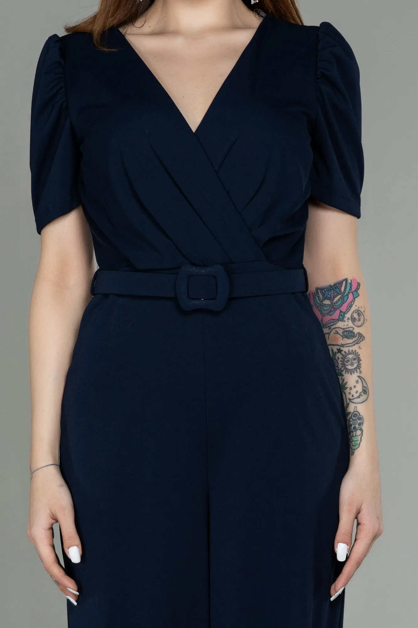 Navy Blue-Invitation Dress ABT097