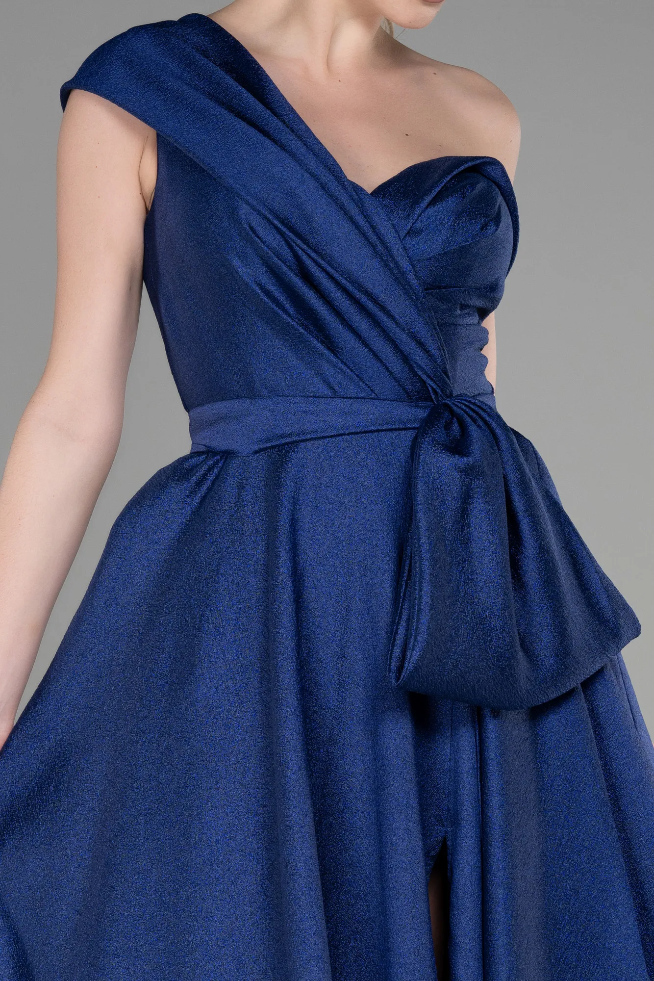 Navy Blue-Long Evening Dress ABU3632