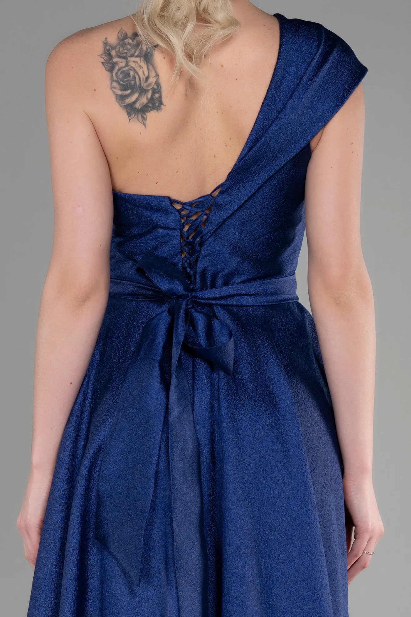 Navy Blue-Long Evening Dress ABU3632