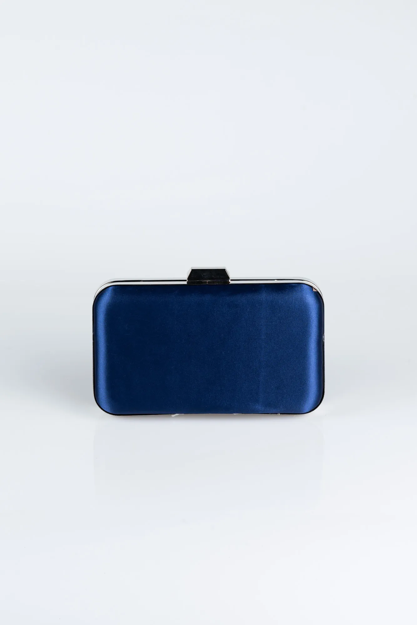 Navy Blue-Satin Night Bag SH802