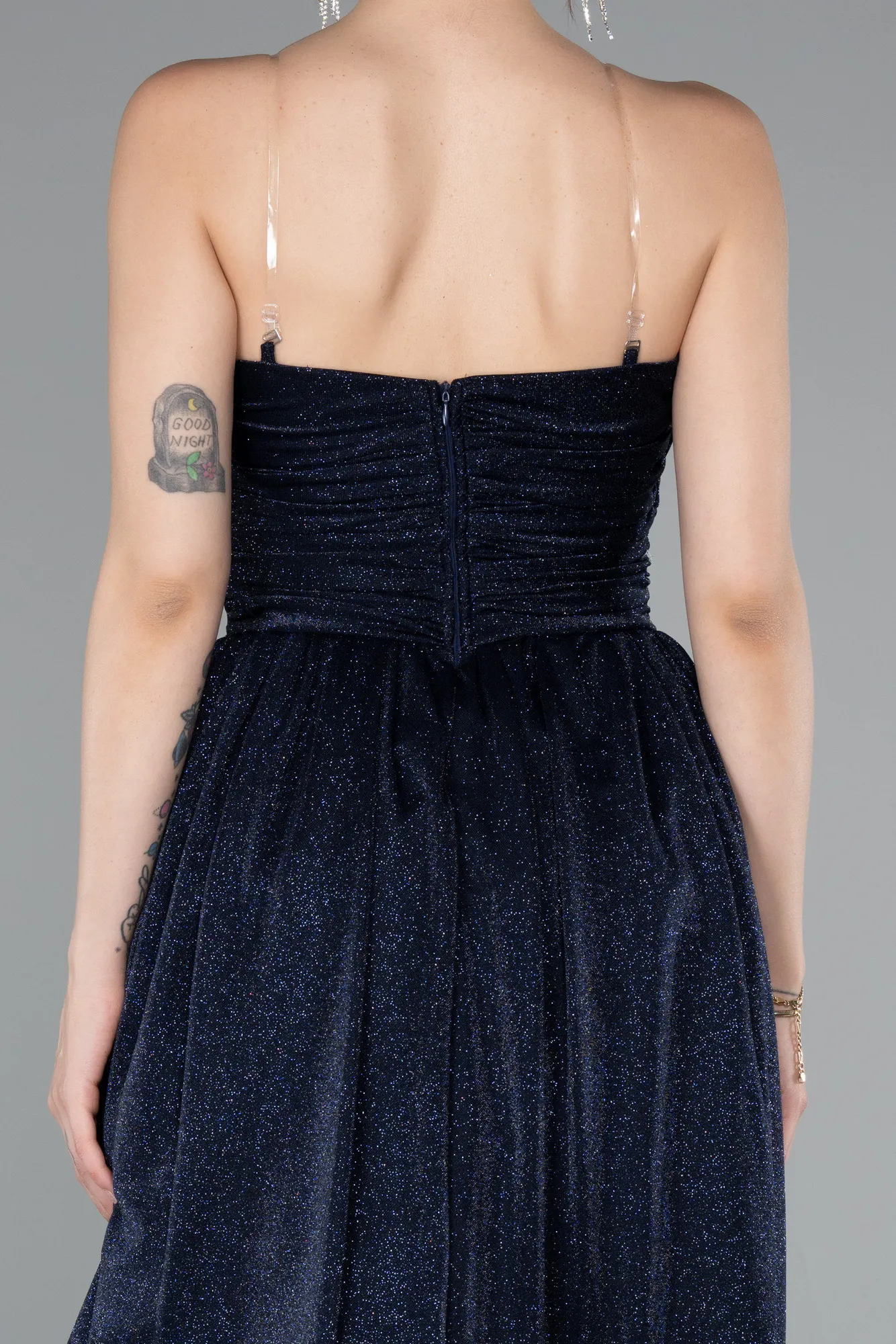 Navy Blue-Short Cocktail Dress ABK2349