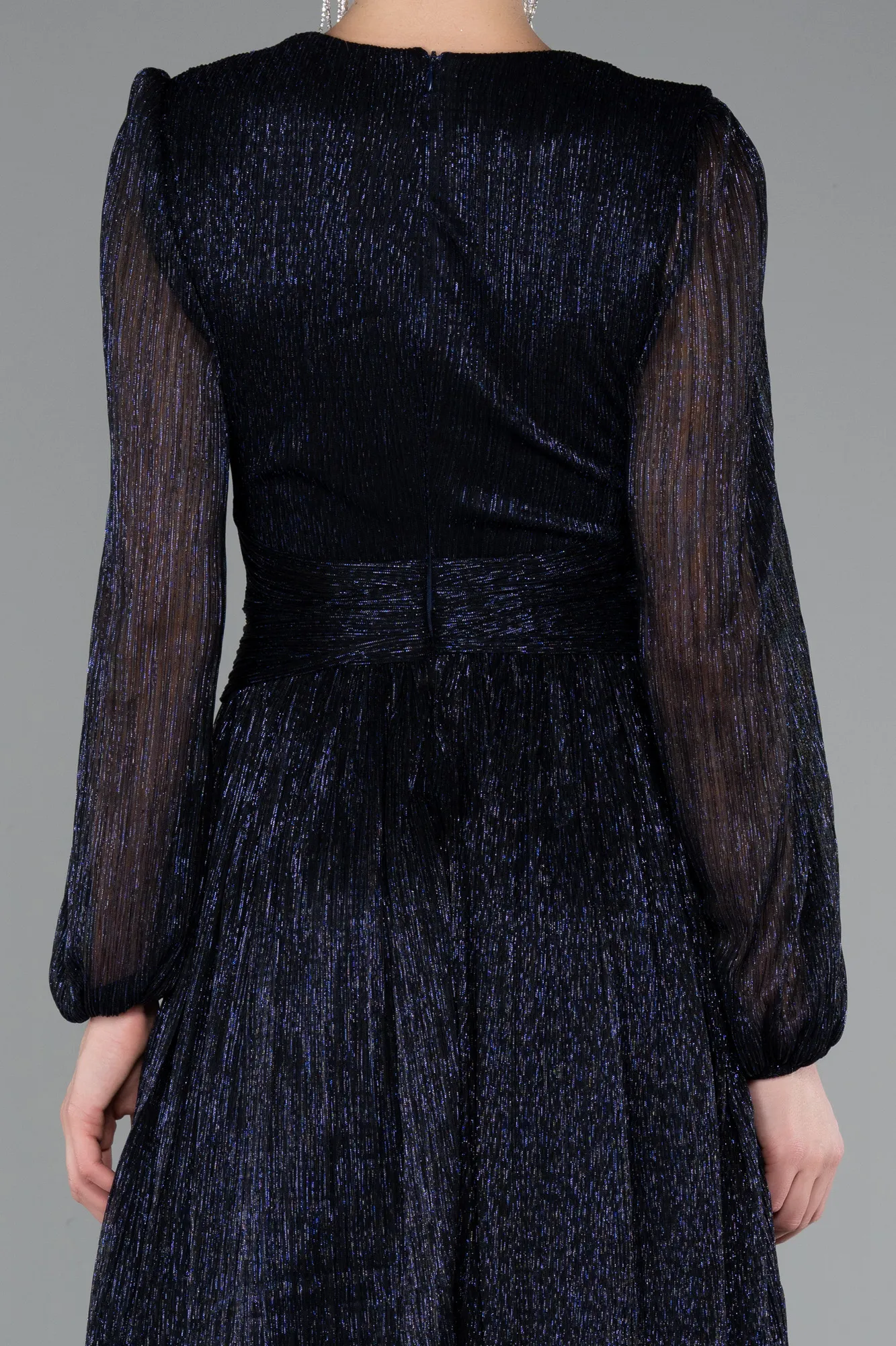 Navy Blue-Short Cocktail Dress ABK2376