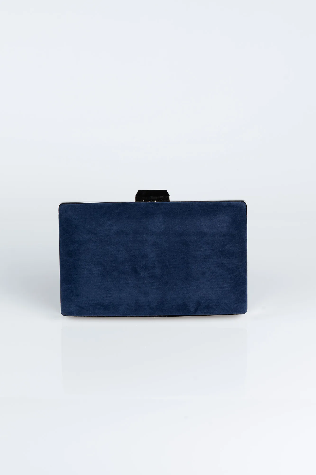 Navy Blue-Suede Night Bag SH801