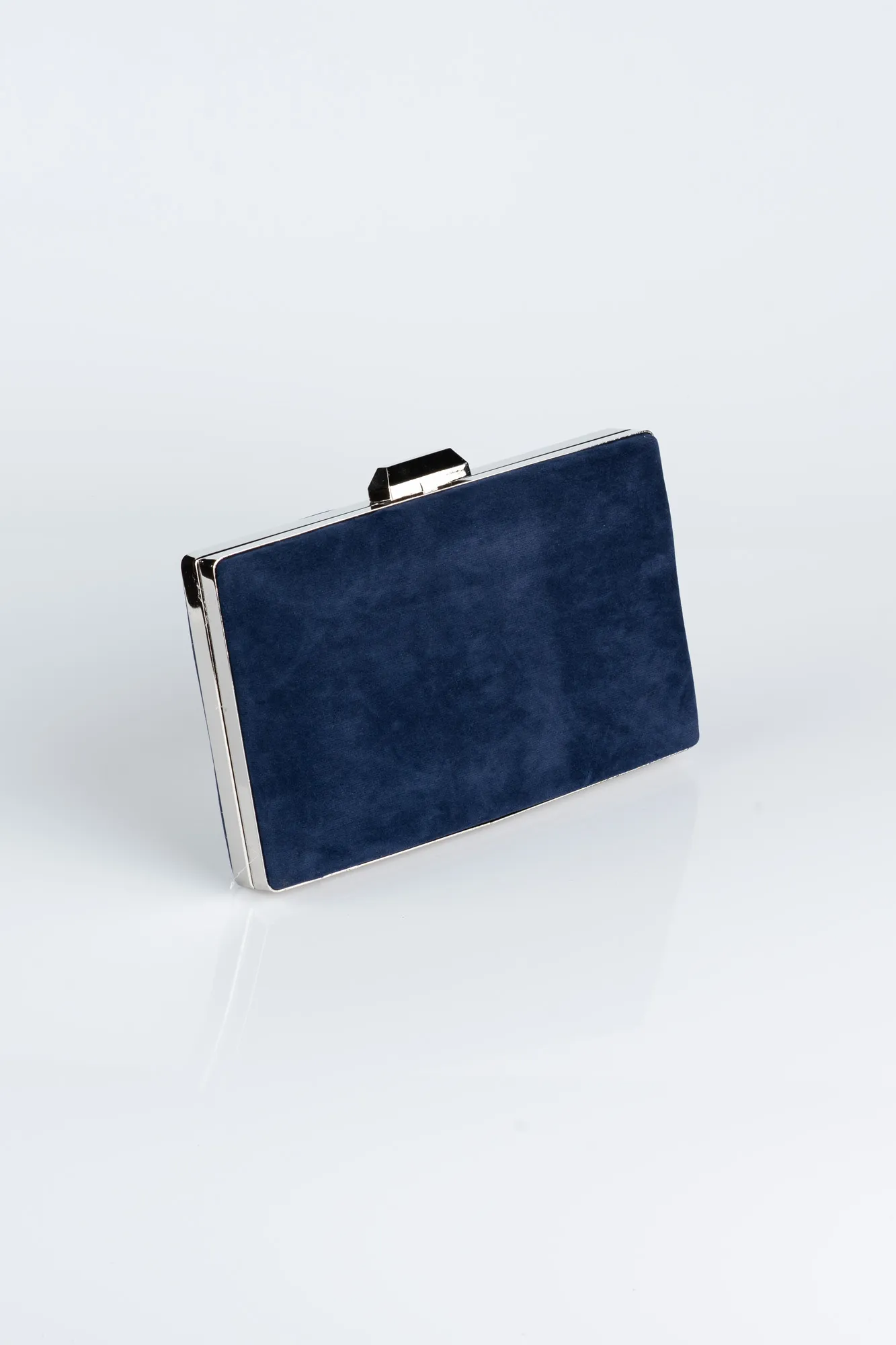 Navy Blue-Suede Night Bag SH801