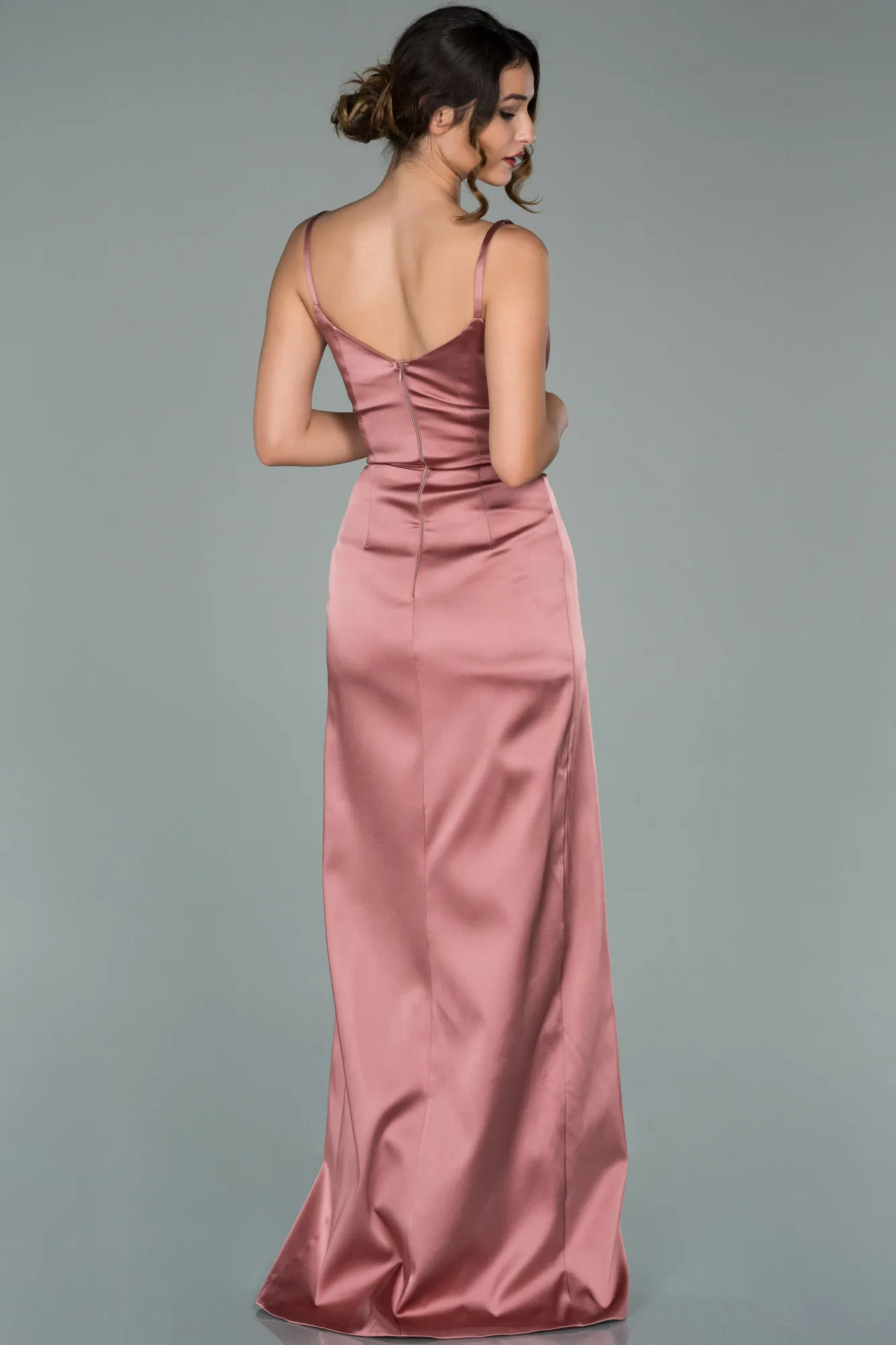 Onion Skin-Long Engagement Dress ABU564