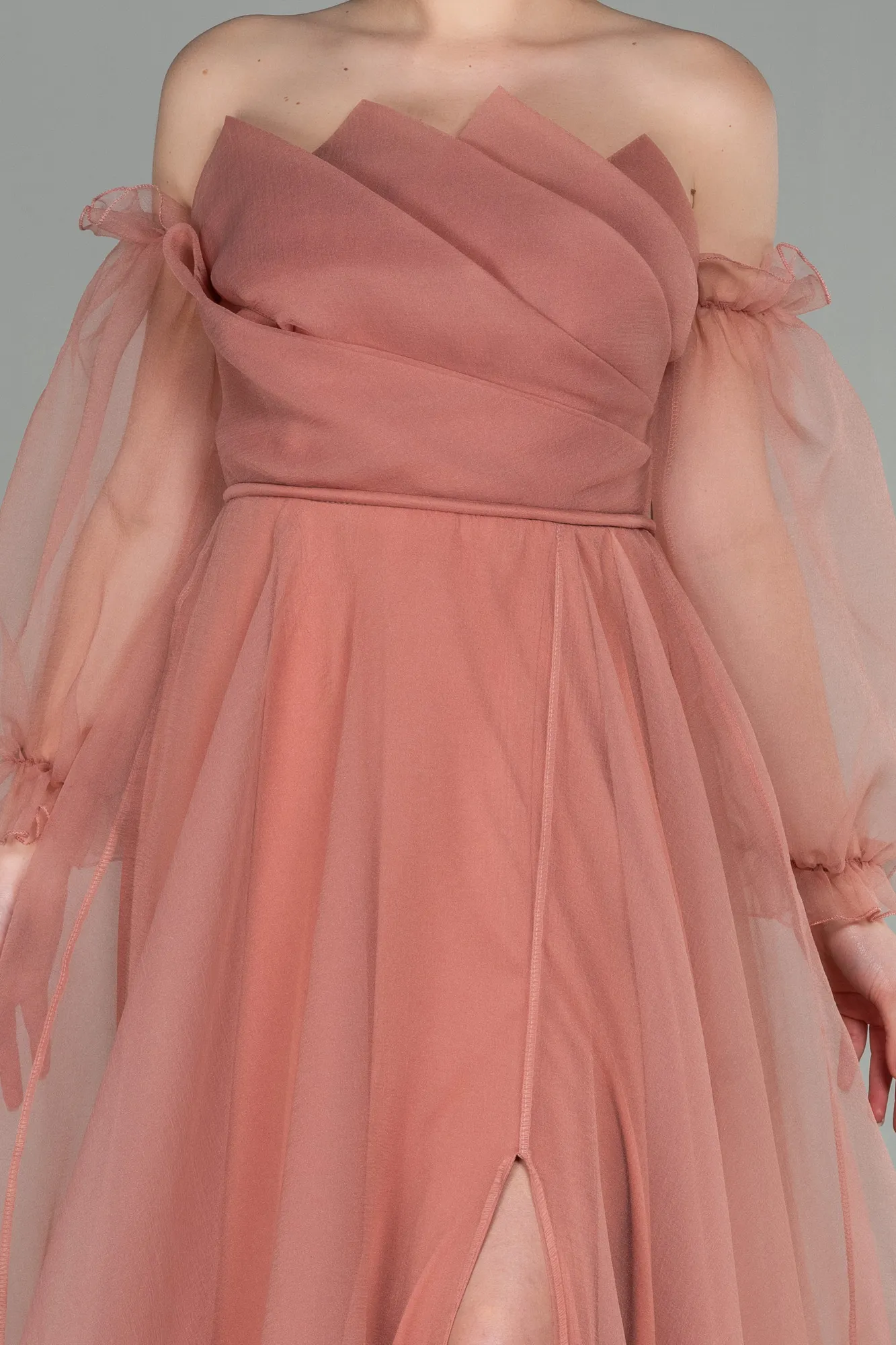 Onion Skin-Long Evening Dress ABU2076