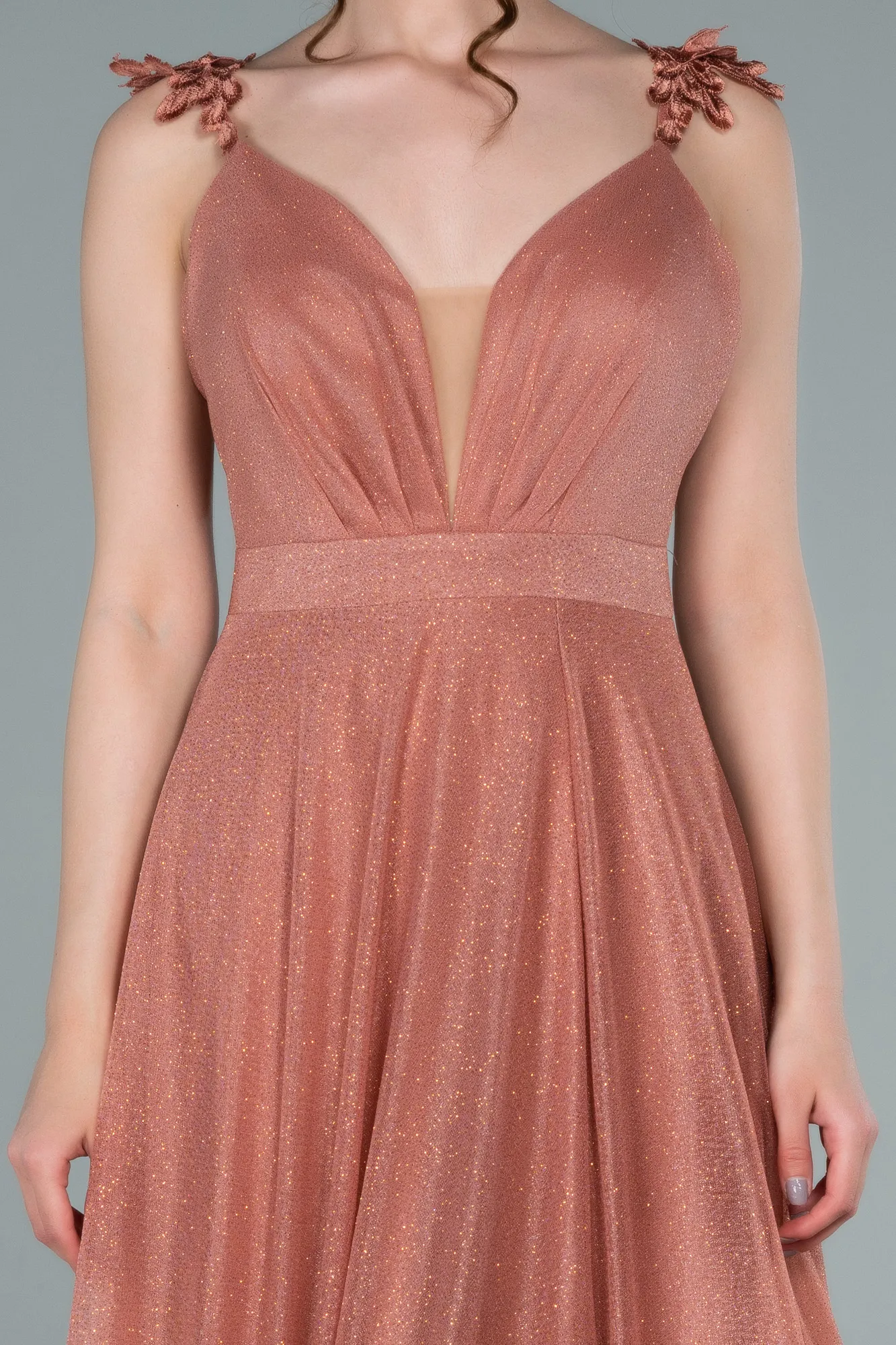 Onion Skin-Long Evening Dress ABU2307