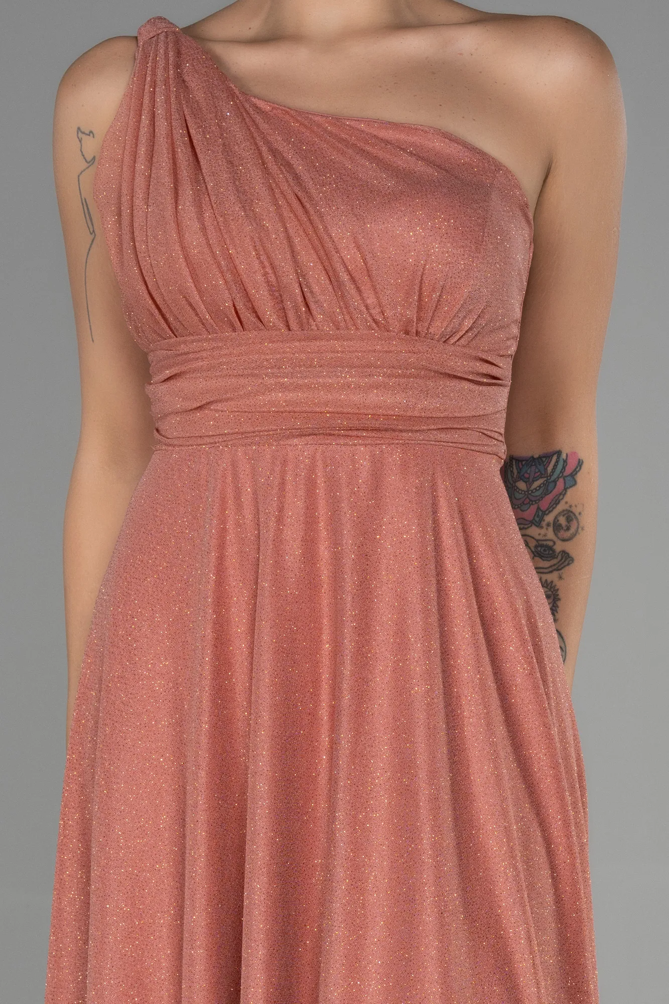 Onion Skin-Long Evening Dress ABU2834