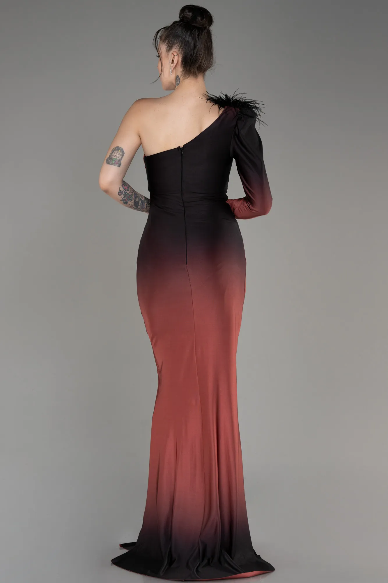 Onion Skin-Long Evening Dress ABU3225