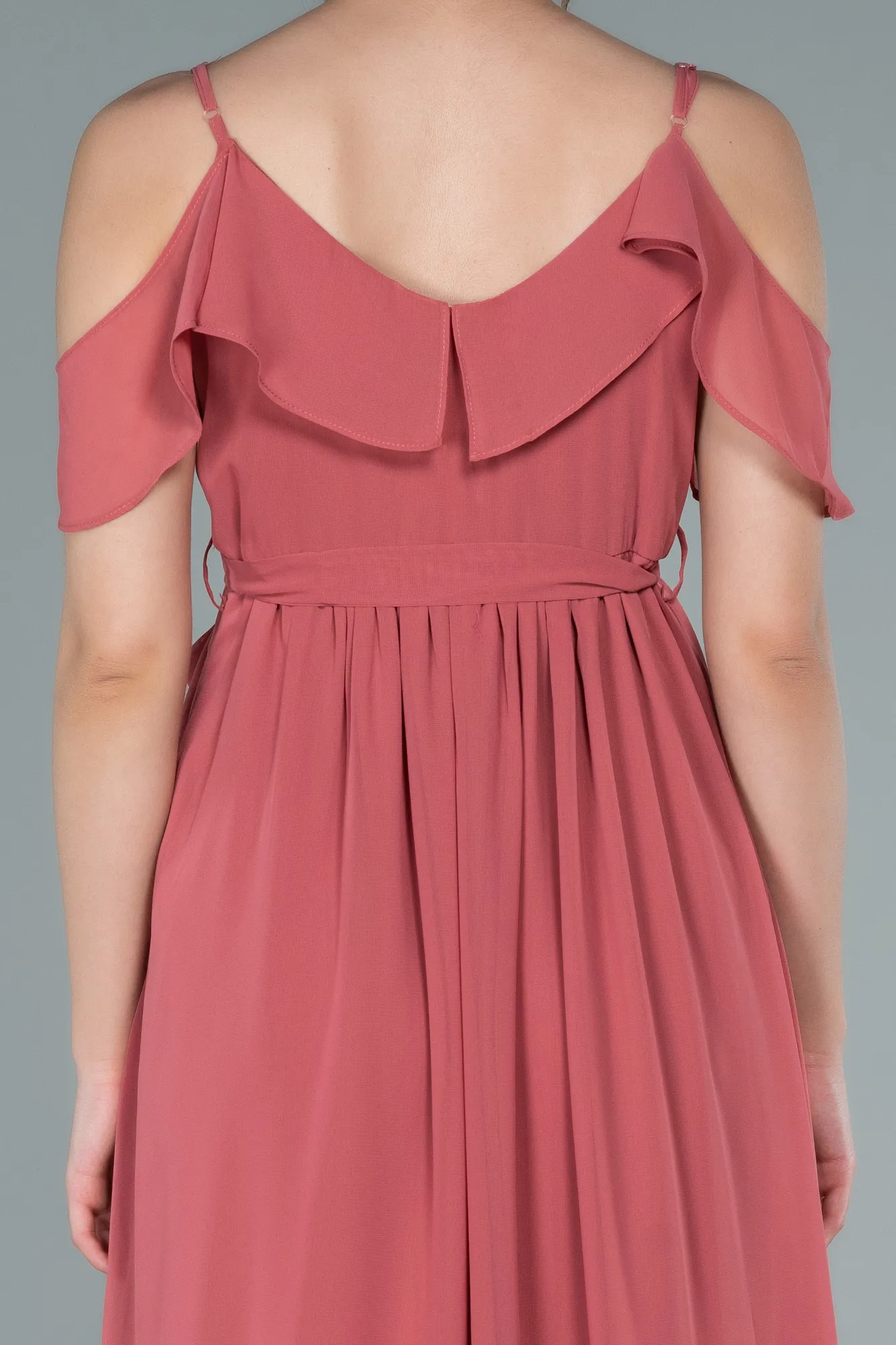 Onion Skin-Long Pregnancy Evening Dress ABU744